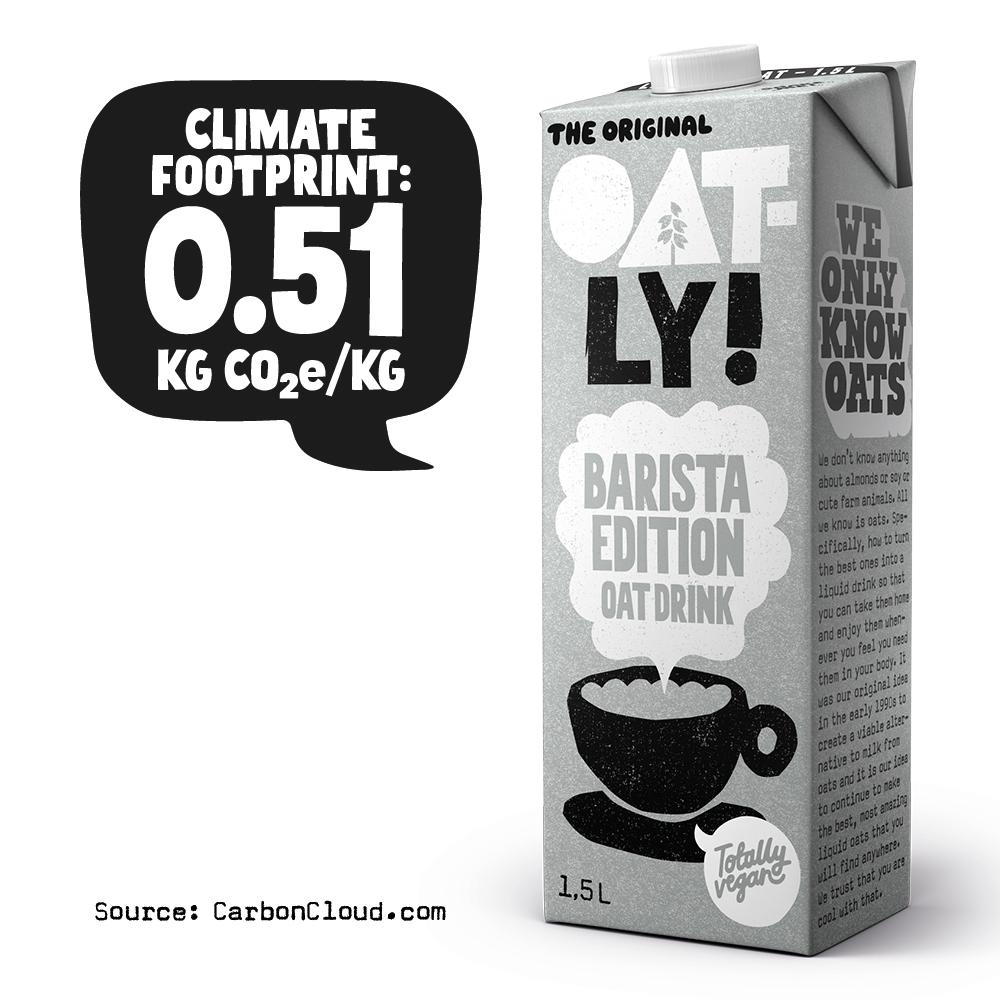 Oatly Oat Drink Multipack, Barista Edition 3 x 1.5L thumbnail 4