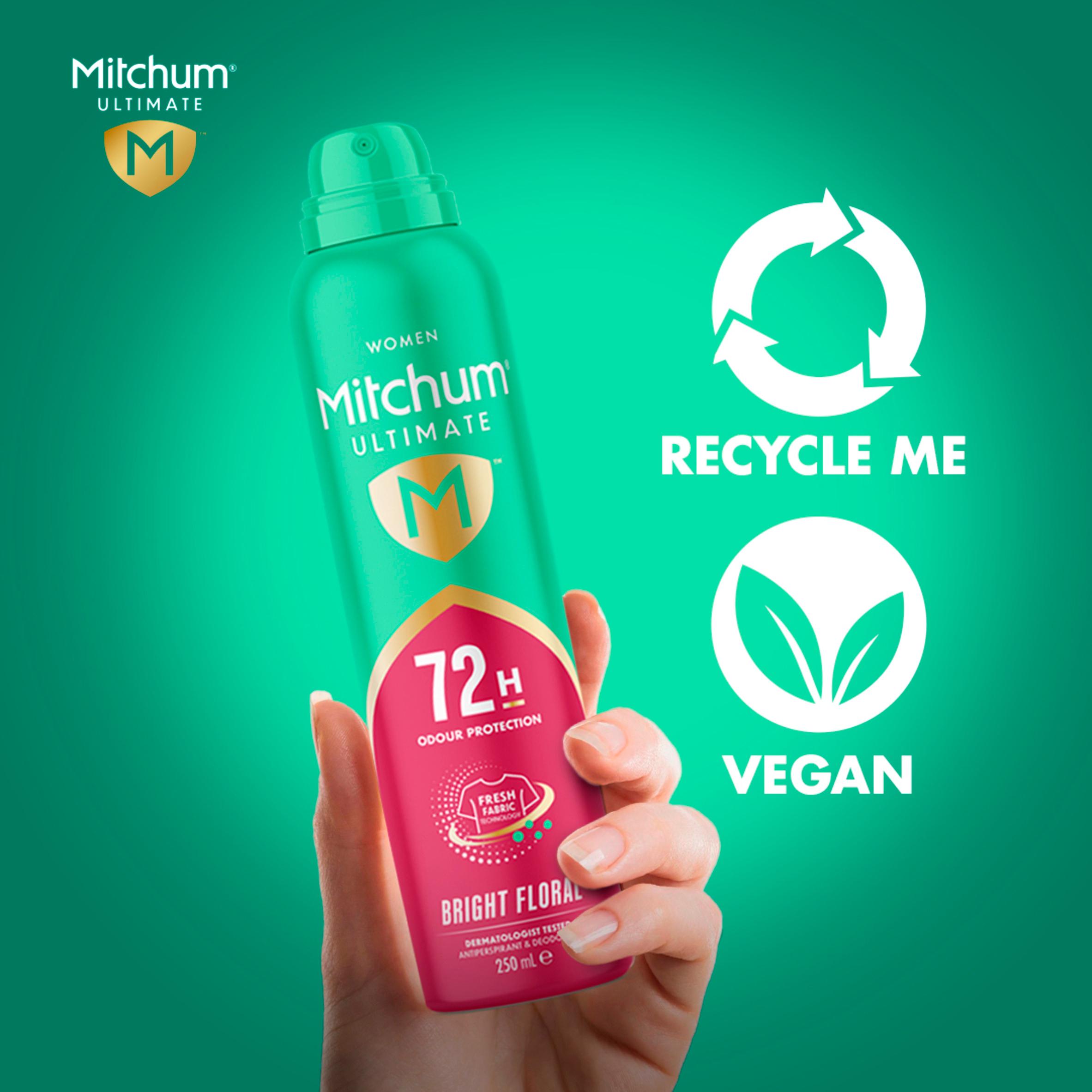Mitchum Women Ultimate Bright Floral Antiperspirant & Deodorant 250ml thumbnail 4