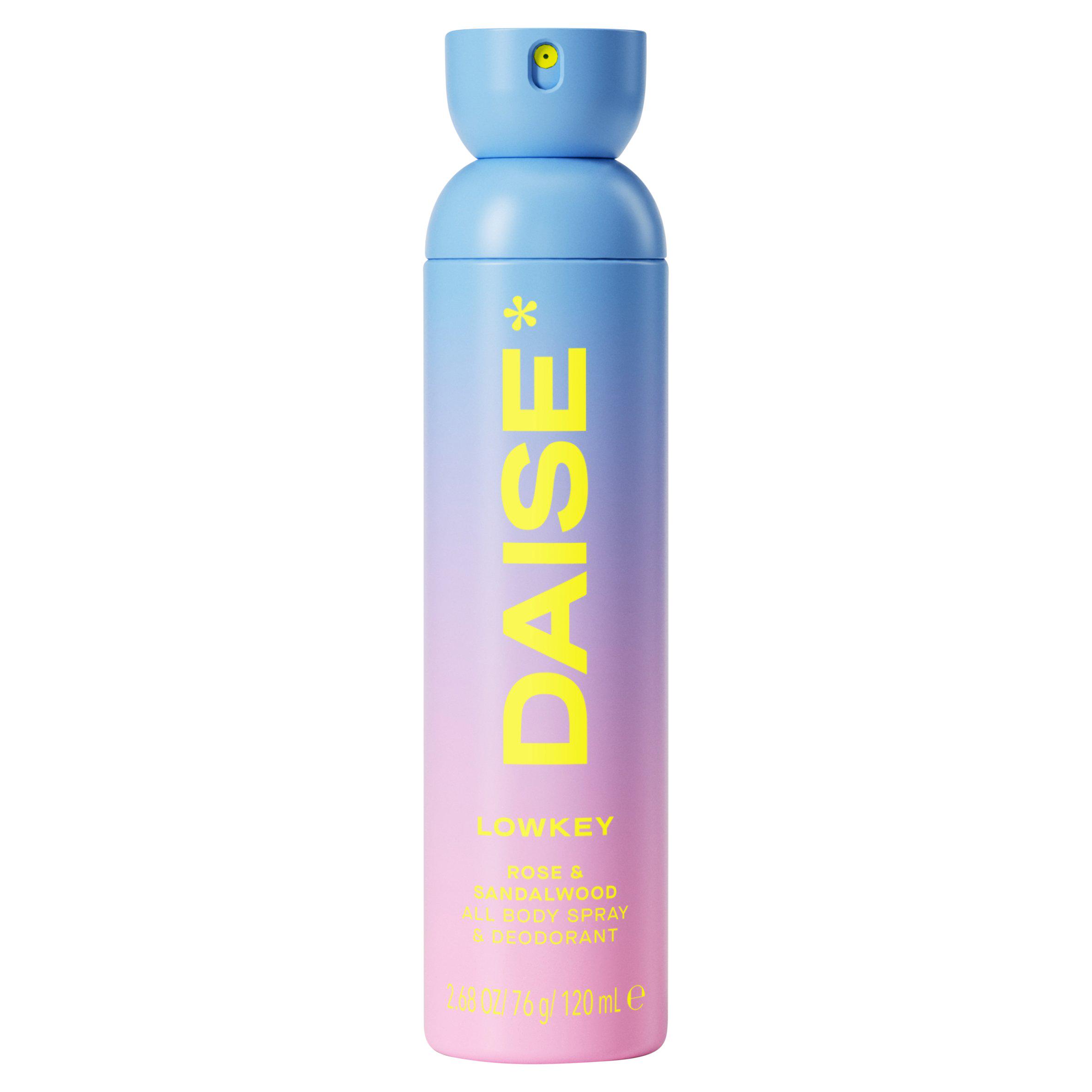 Daise All Body Spray & Deodorant in Rose & Sandalwood 120ml