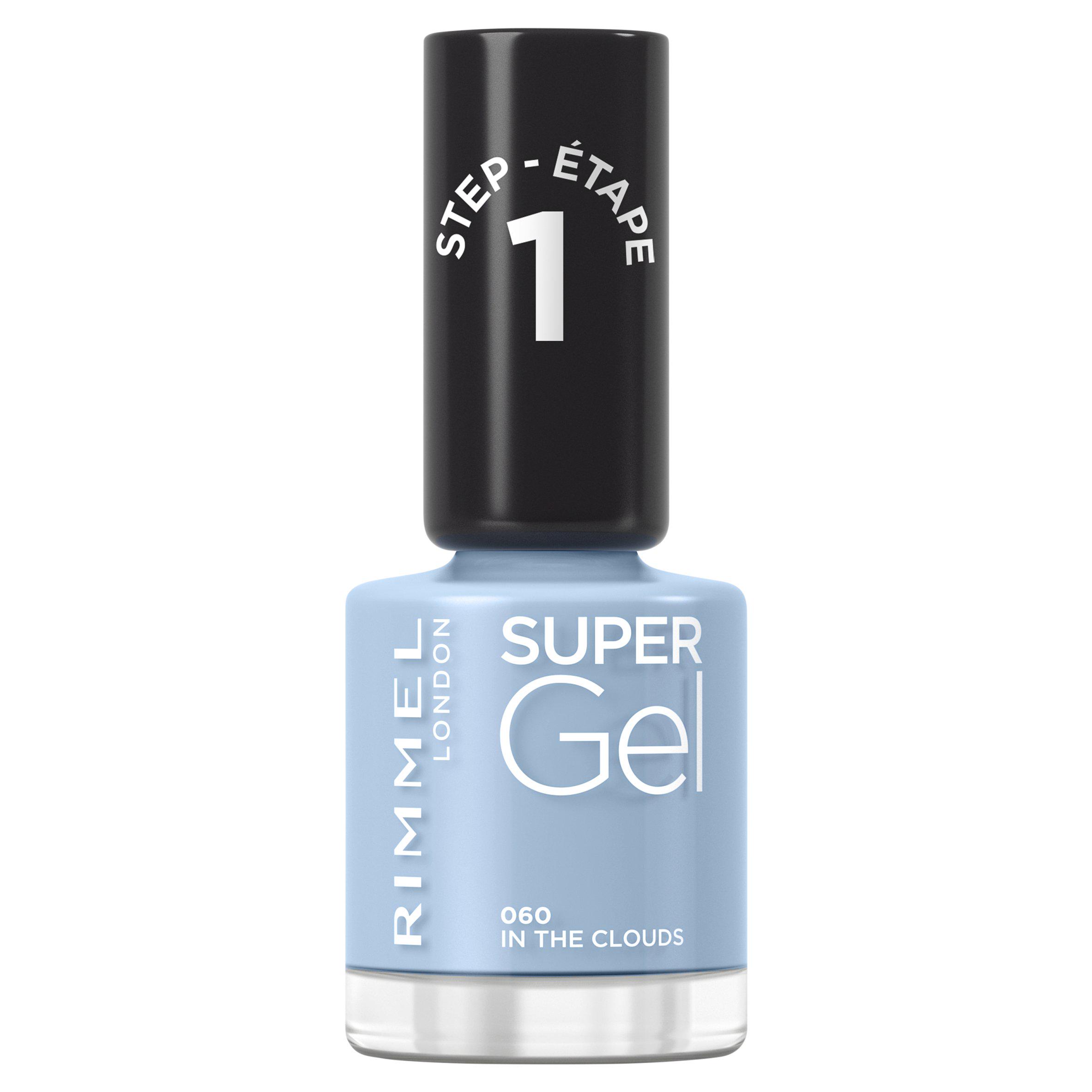 Rimmel London Super Gel Nail Polish 060 Madame Web in the Clouds 12ml