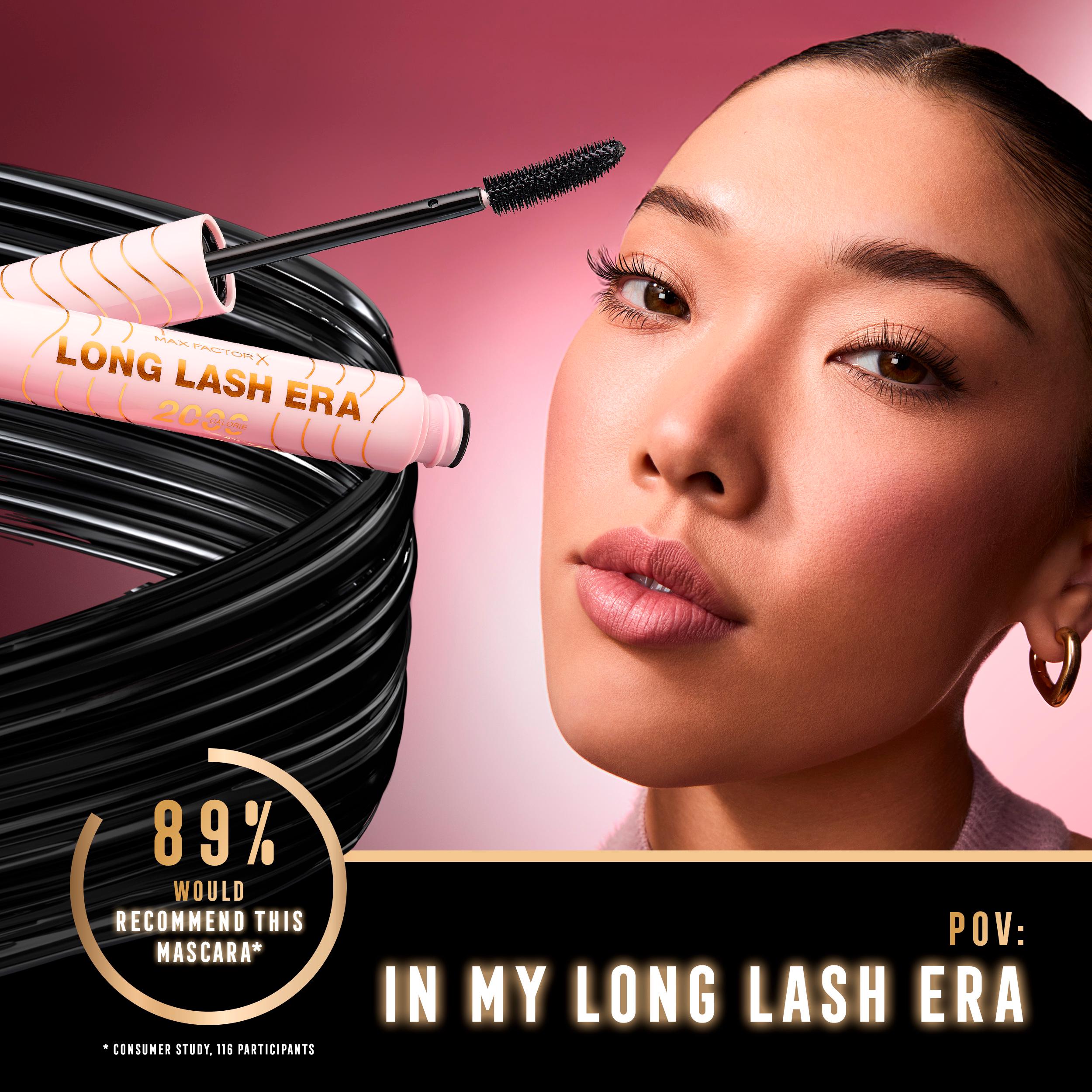 Max Factor 2000 Calorie Long Lash Era Mascara Black Brown 7.8ml thumbnail 4
