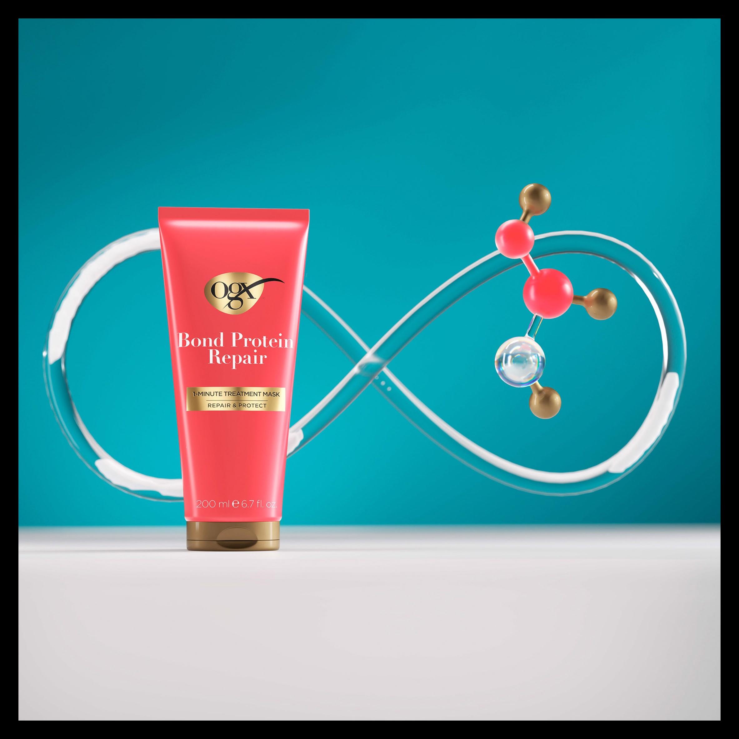 Ogx Bond Protein Repair 1 Minute Treatment Mask 200ml thumbnail 4