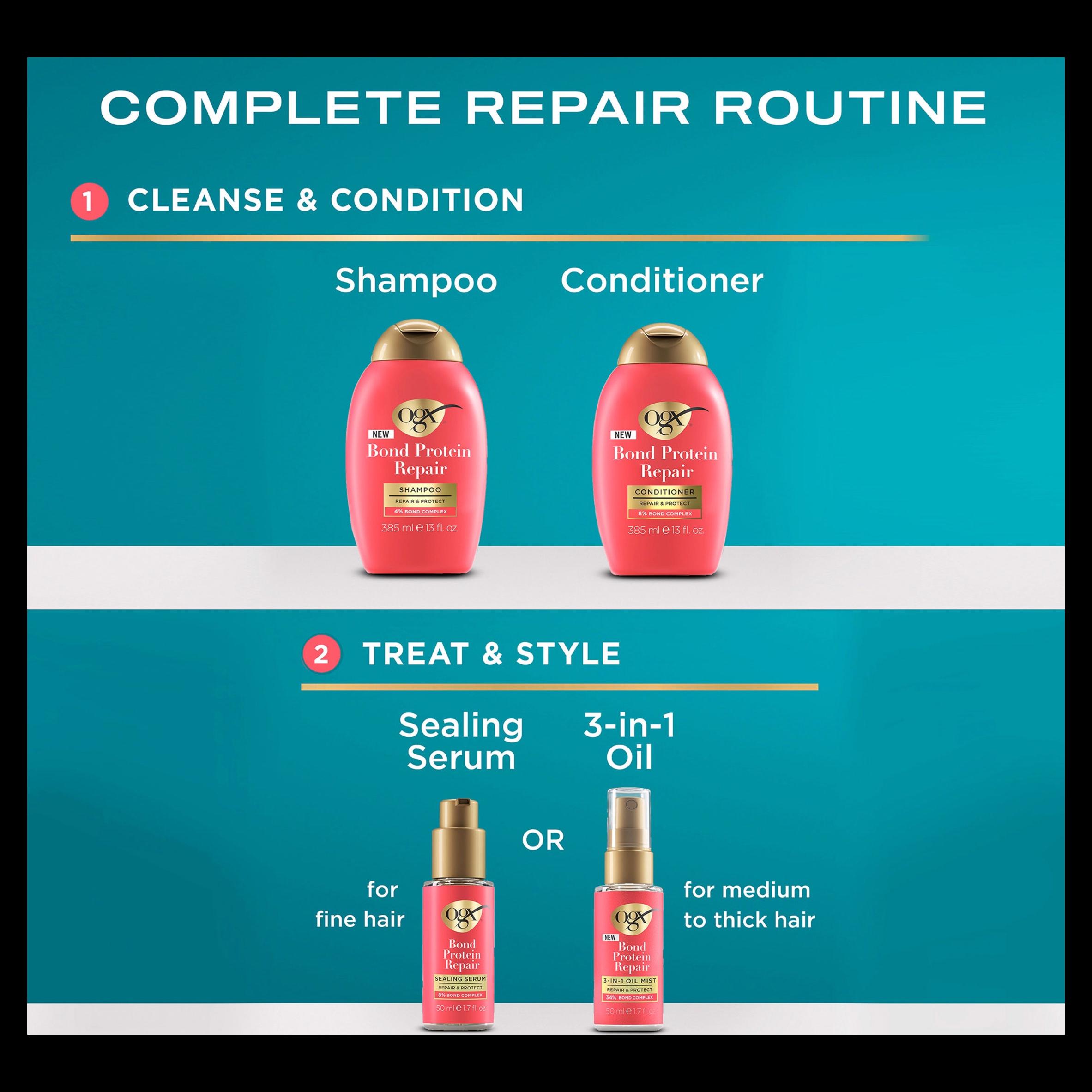 Ogx Bond Protein Repair 1 Minute Treatment Mask 200ml thumbnail 5