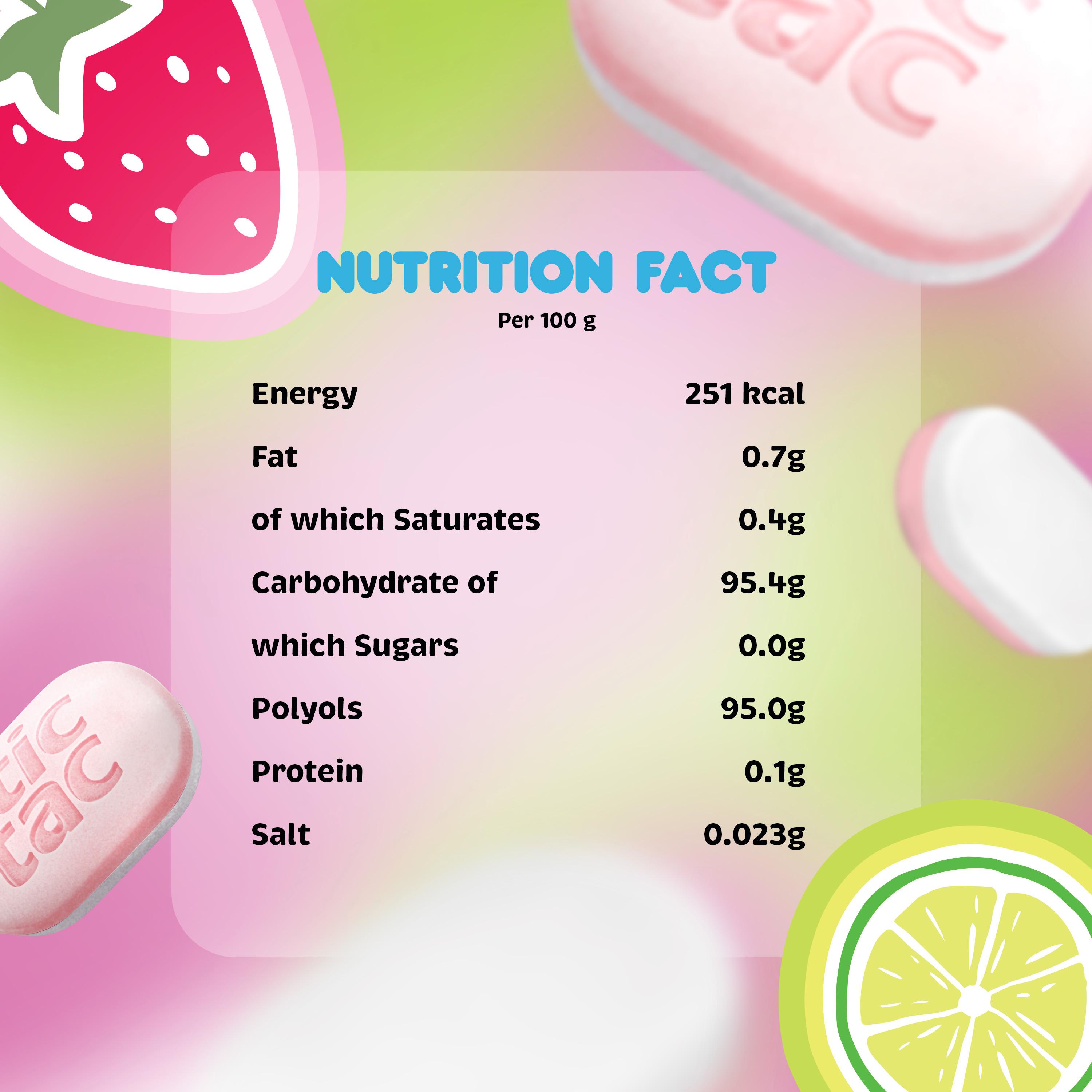 Tic Tac 38.5g Two Lime & Strawberry Flavour Sugar Free Sweets thumbnail 6