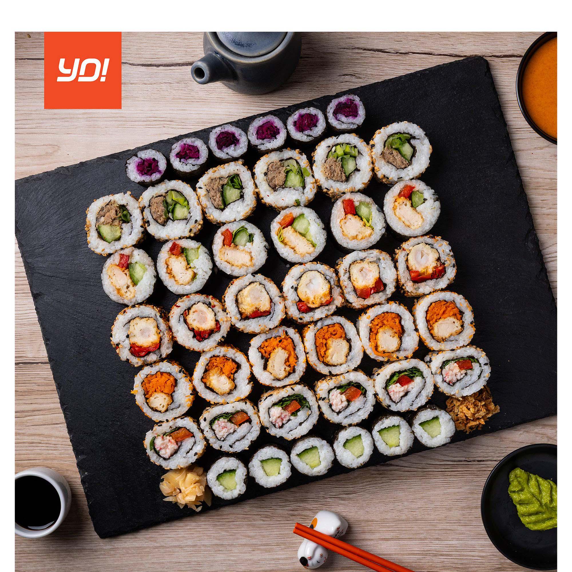 YO! Sushi Roll Party Platter 1166g