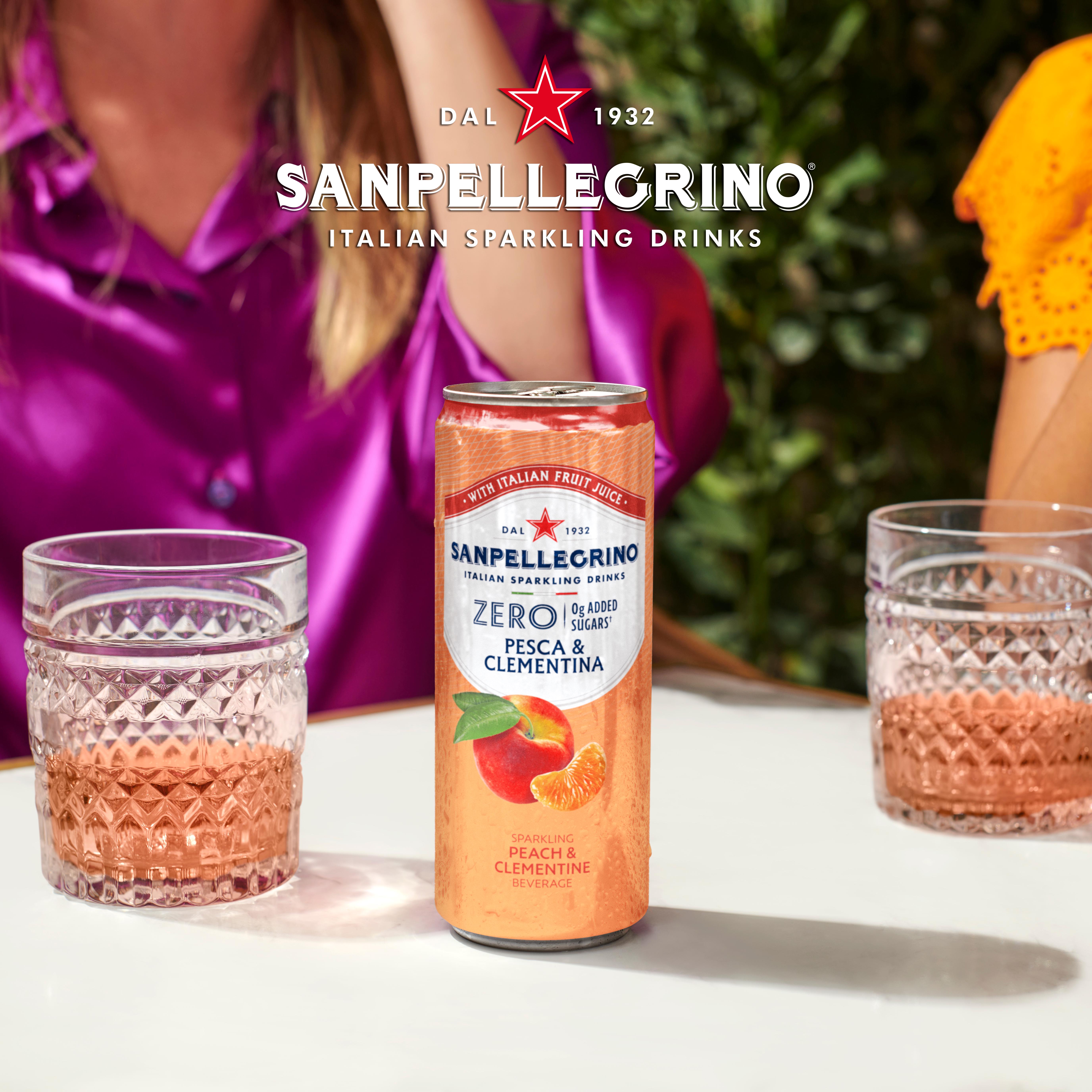 San Pellegrino Zero Peach & Clementine 4 x 330ml thumbnail 5