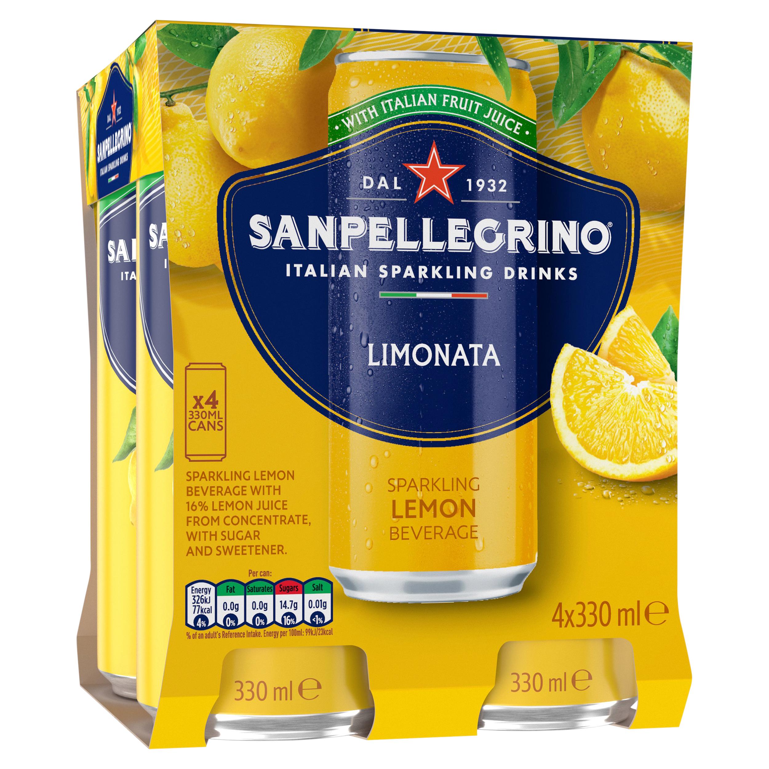 San Pellegrino Lemon 4 x 330ml thumbnail 4