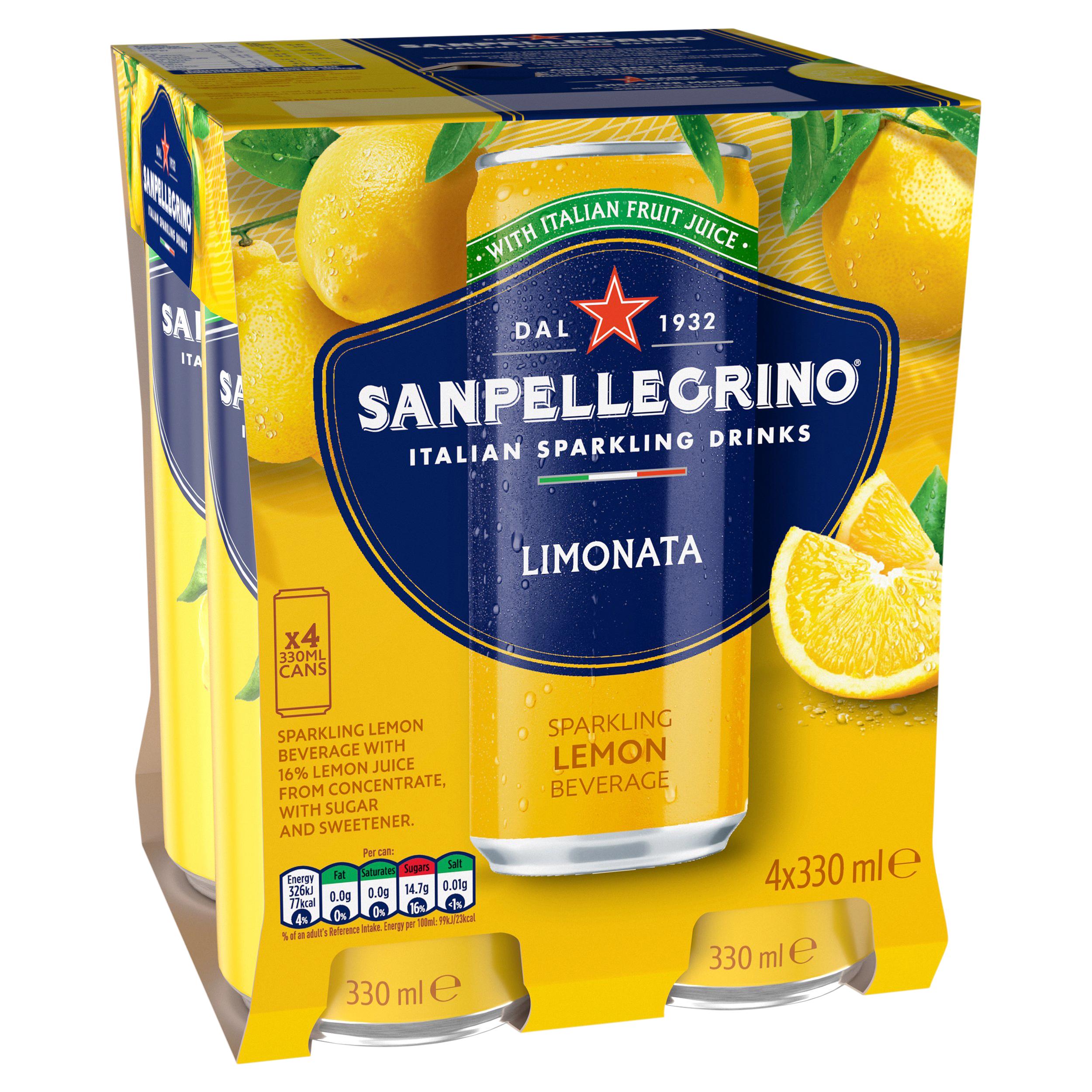 San Pellegrino Lemon 4 x 330ml thumbnail 5