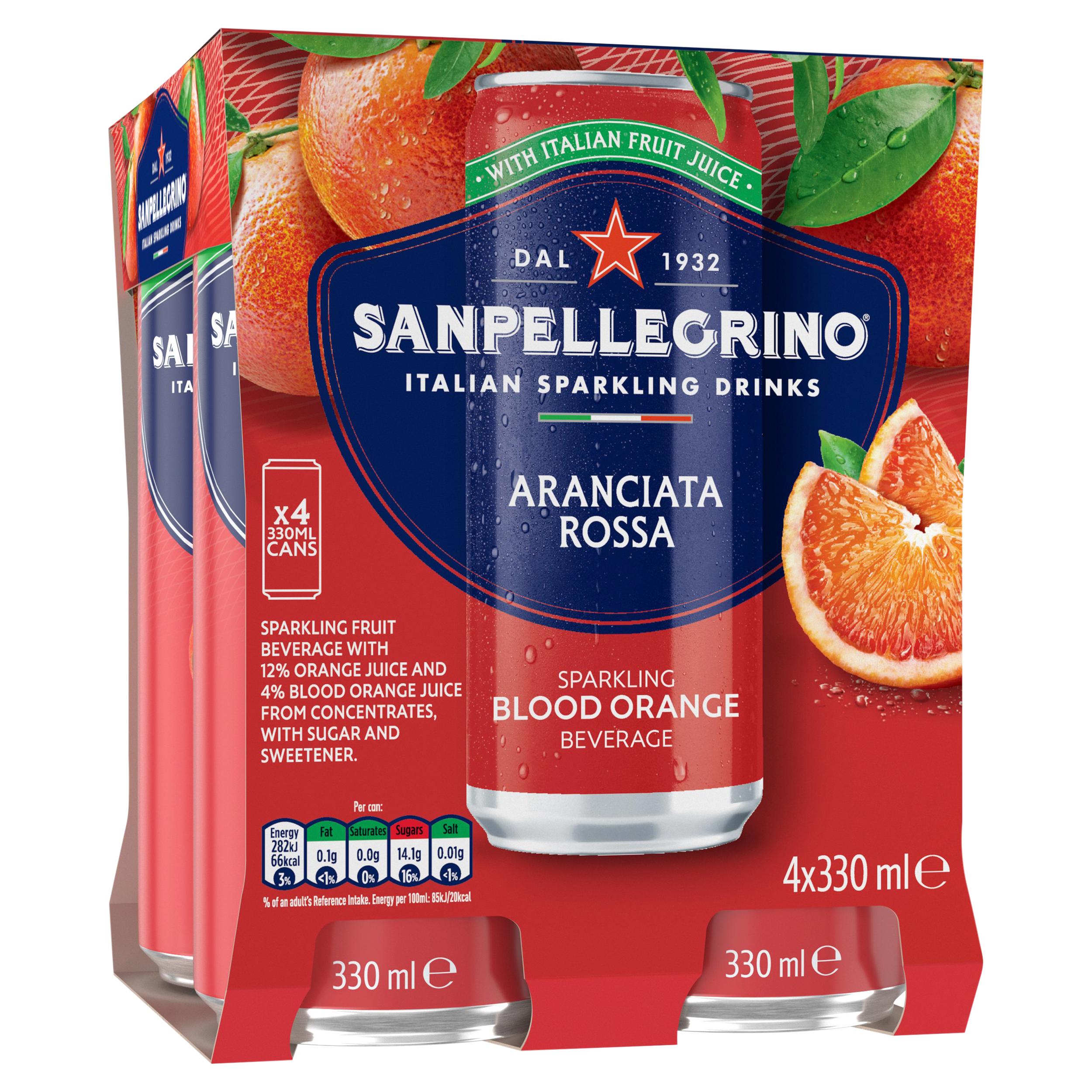 San Pellegrino Blood Orange 4 x 330ml thumbnail 4