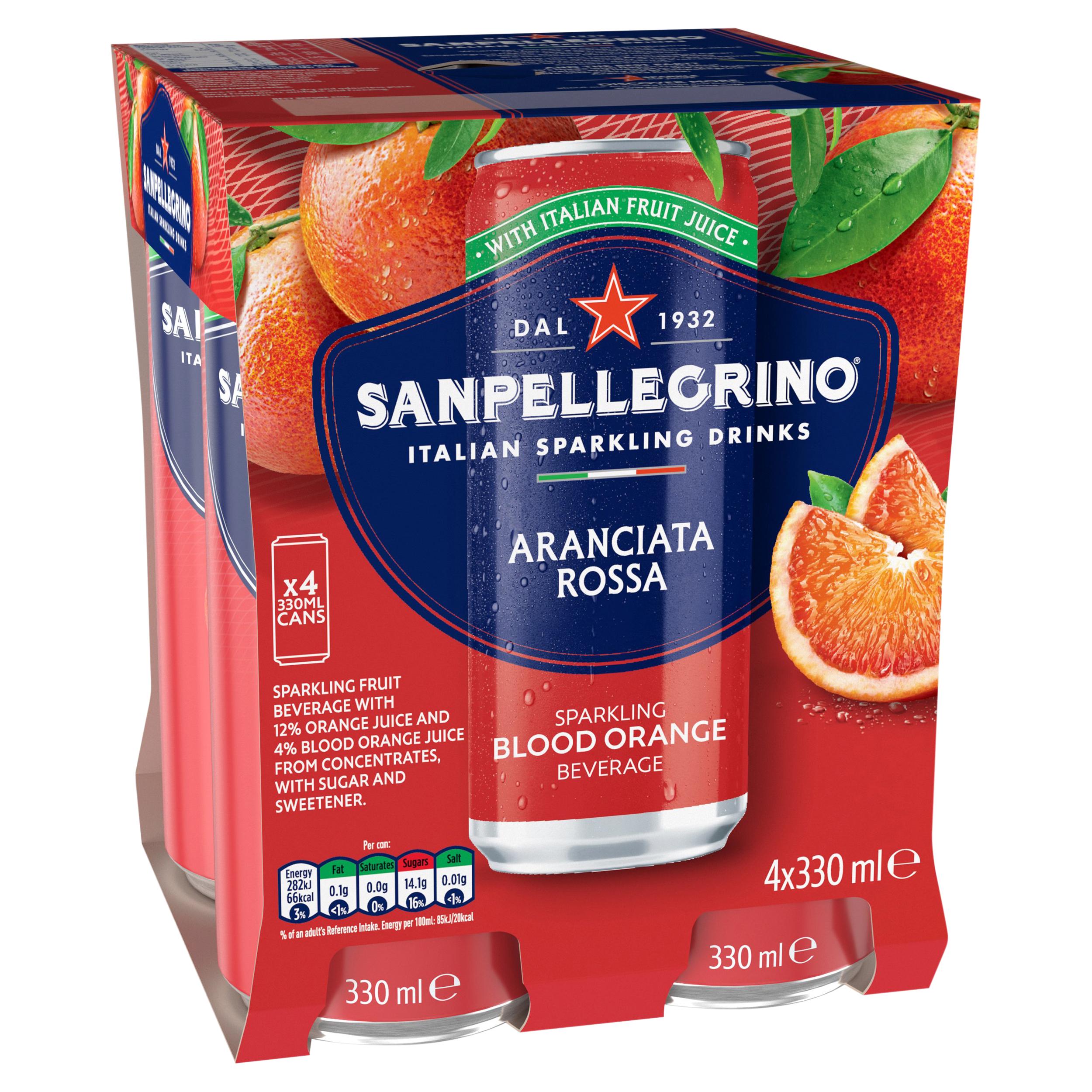 San Pellegrino Blood Orange 4 x 330ml thumbnail 5