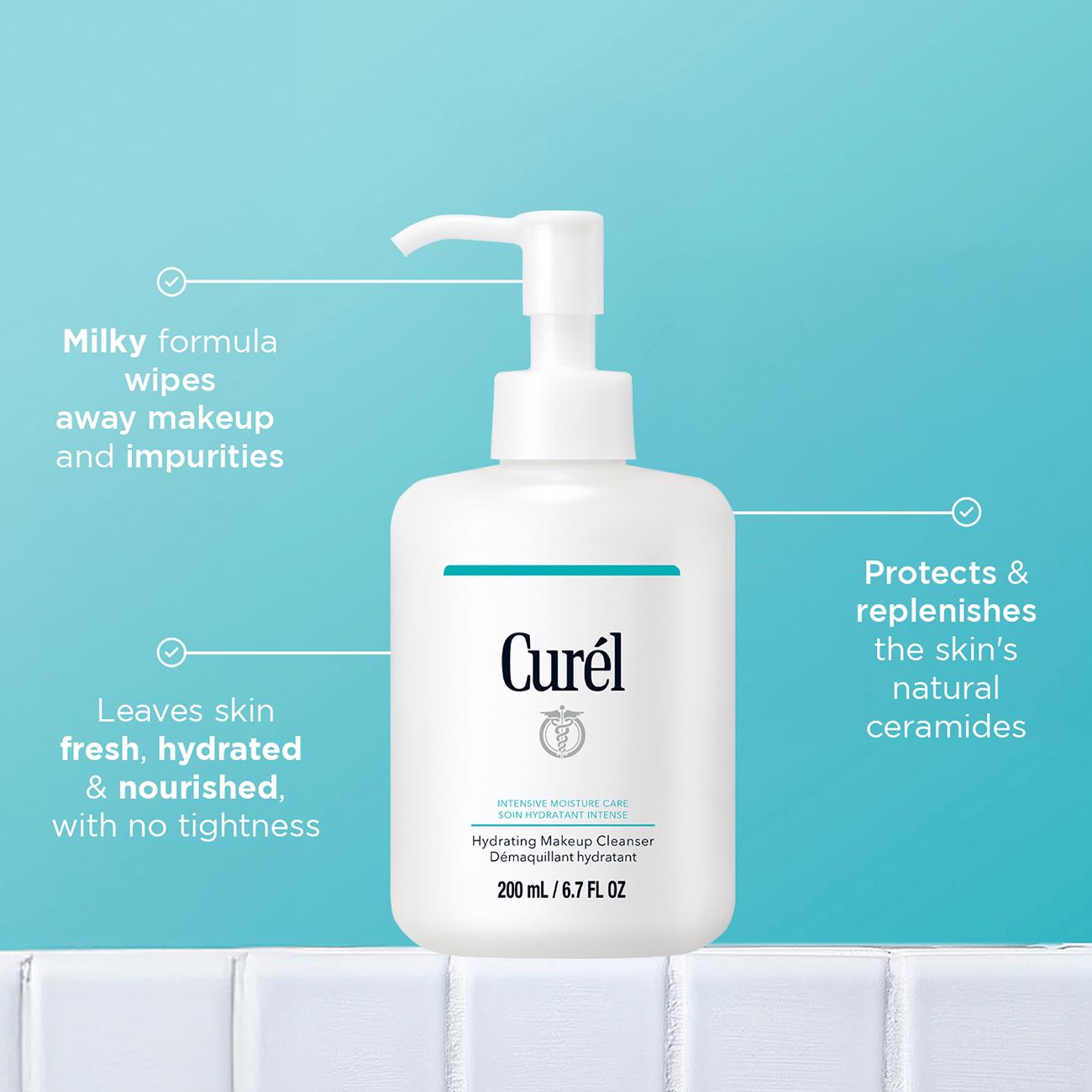 Curél Hydrating Makeup Cleanser for Dry Sensitive Skin 200ml thumbnail 3