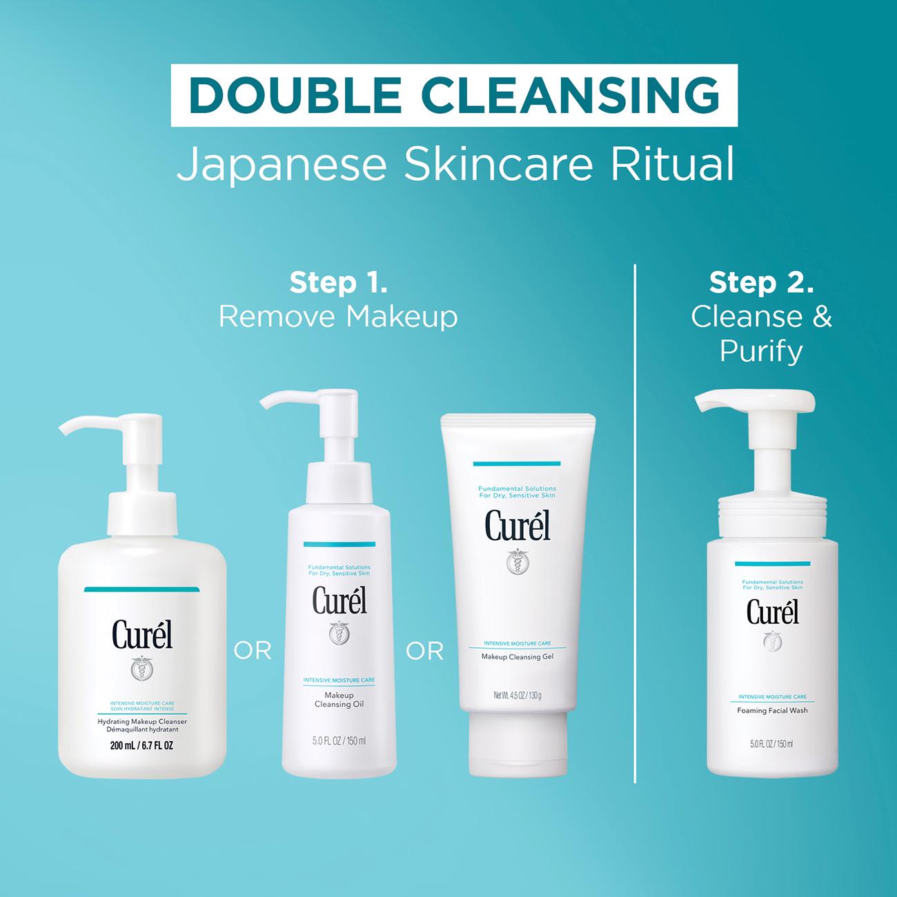 Curél Hydrating Makeup Cleanser for Dry Sensitive Skin 200ml thumbnail 6