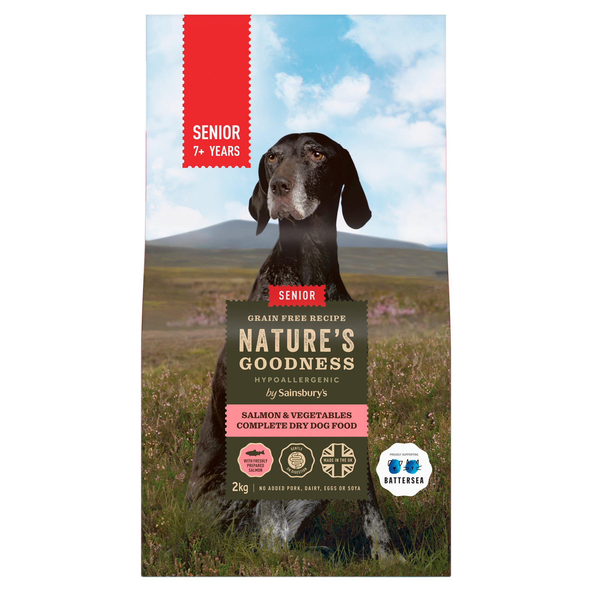Sainsbury's Natures Goodness Senior Dog Food 2kg