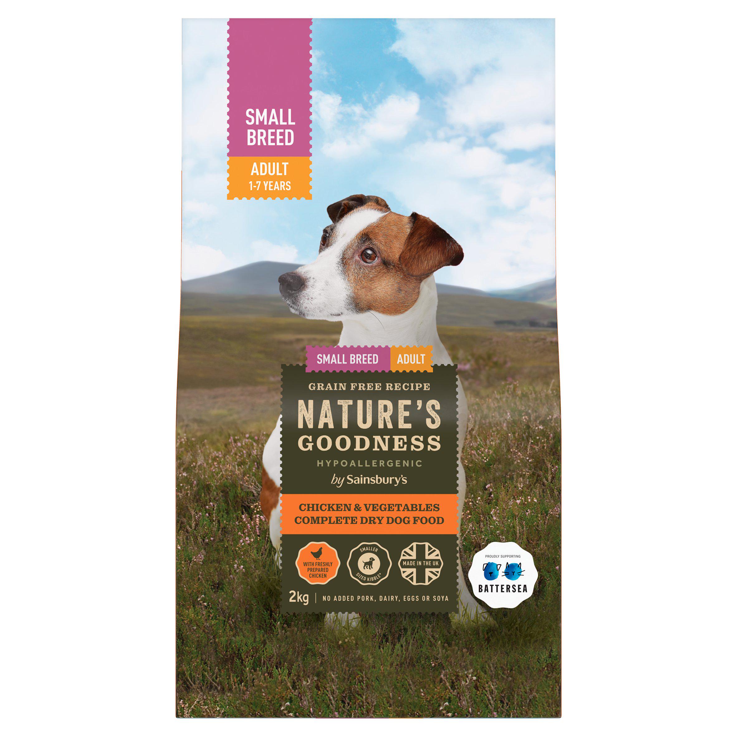 Sainsbury's Natures Goodness Small Dog Food 2kg