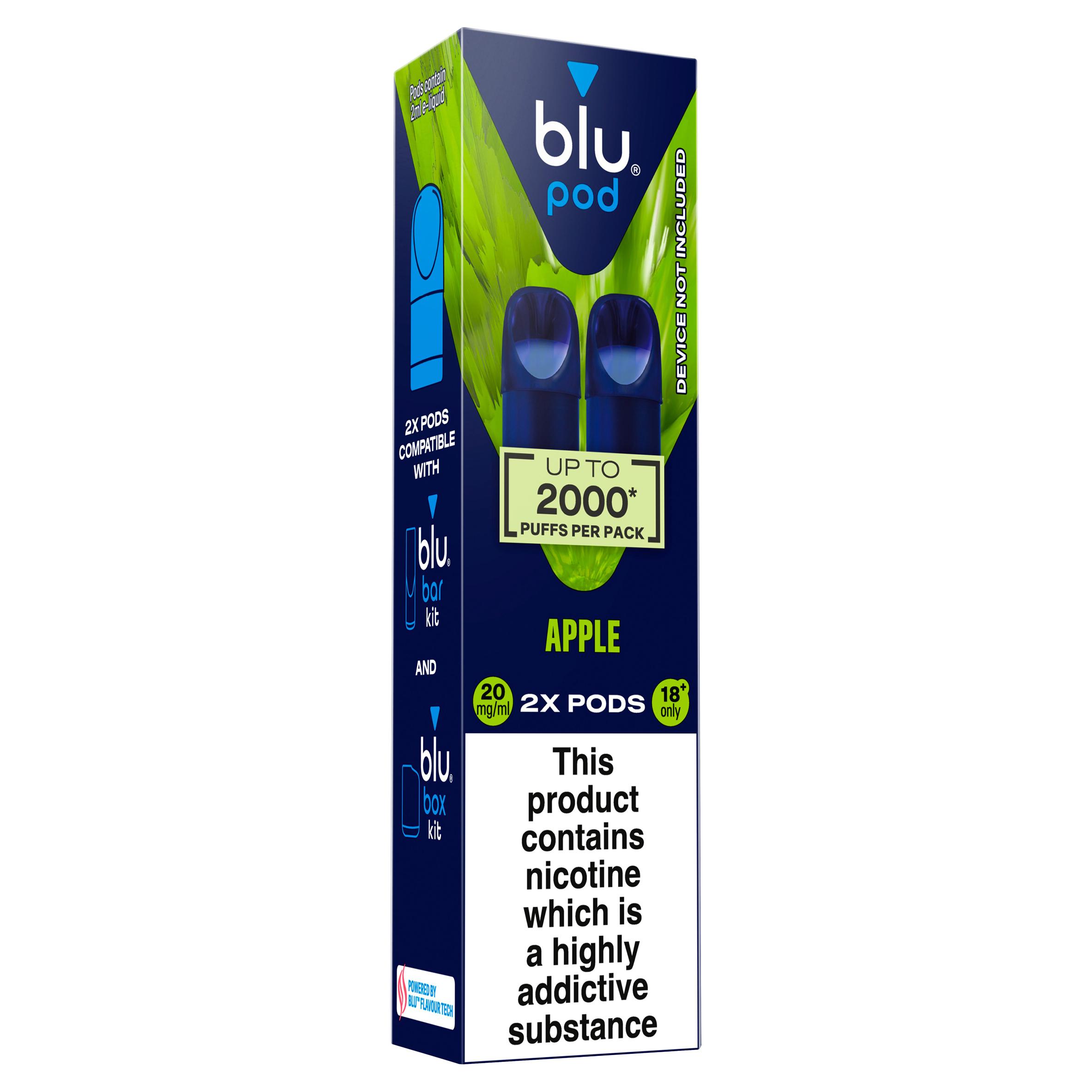 blu Pod Apple Vape Pods 20mg/ml thumbnail 2