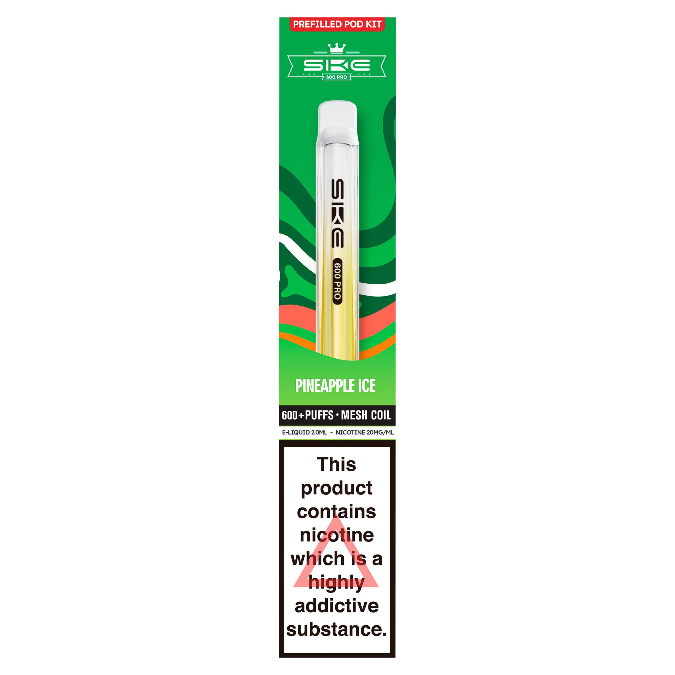 SKE 600 Pro Pineapple Ice Prefilled Pod Kit