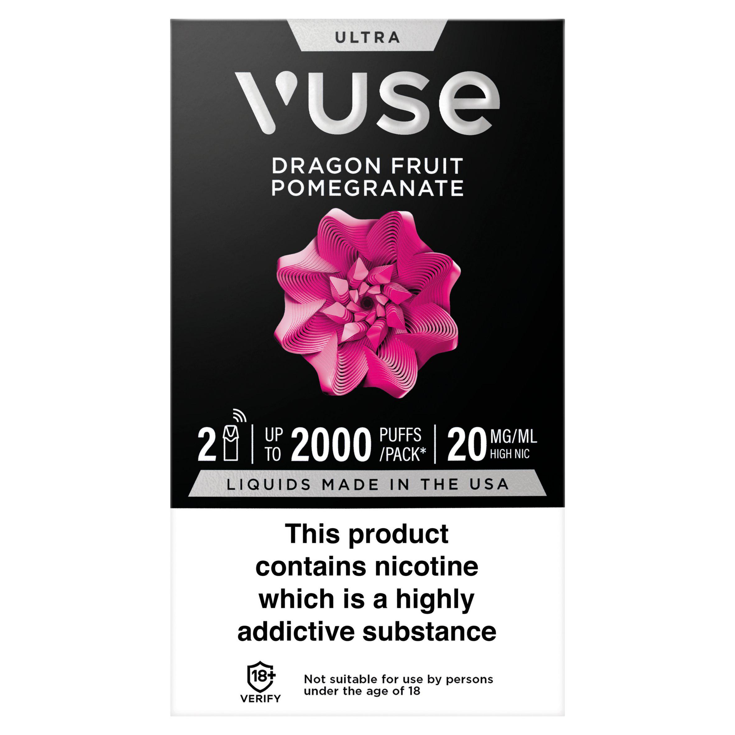 Vuse Pod Dragonfruit Pomegranate vpro UK x2 20mg/ml