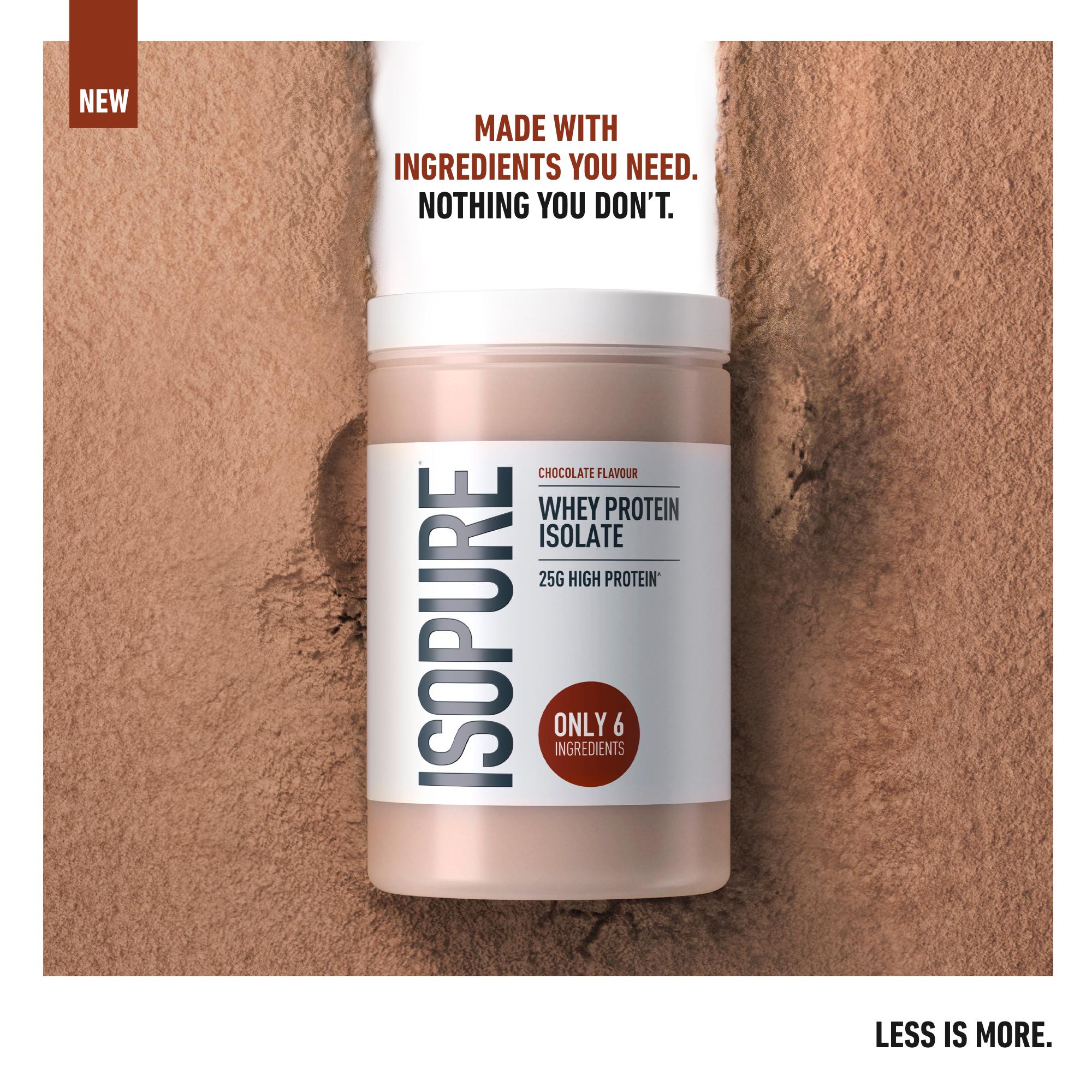 Isopure Whey Protein Isolate Chocolate 480g thumbnail 2