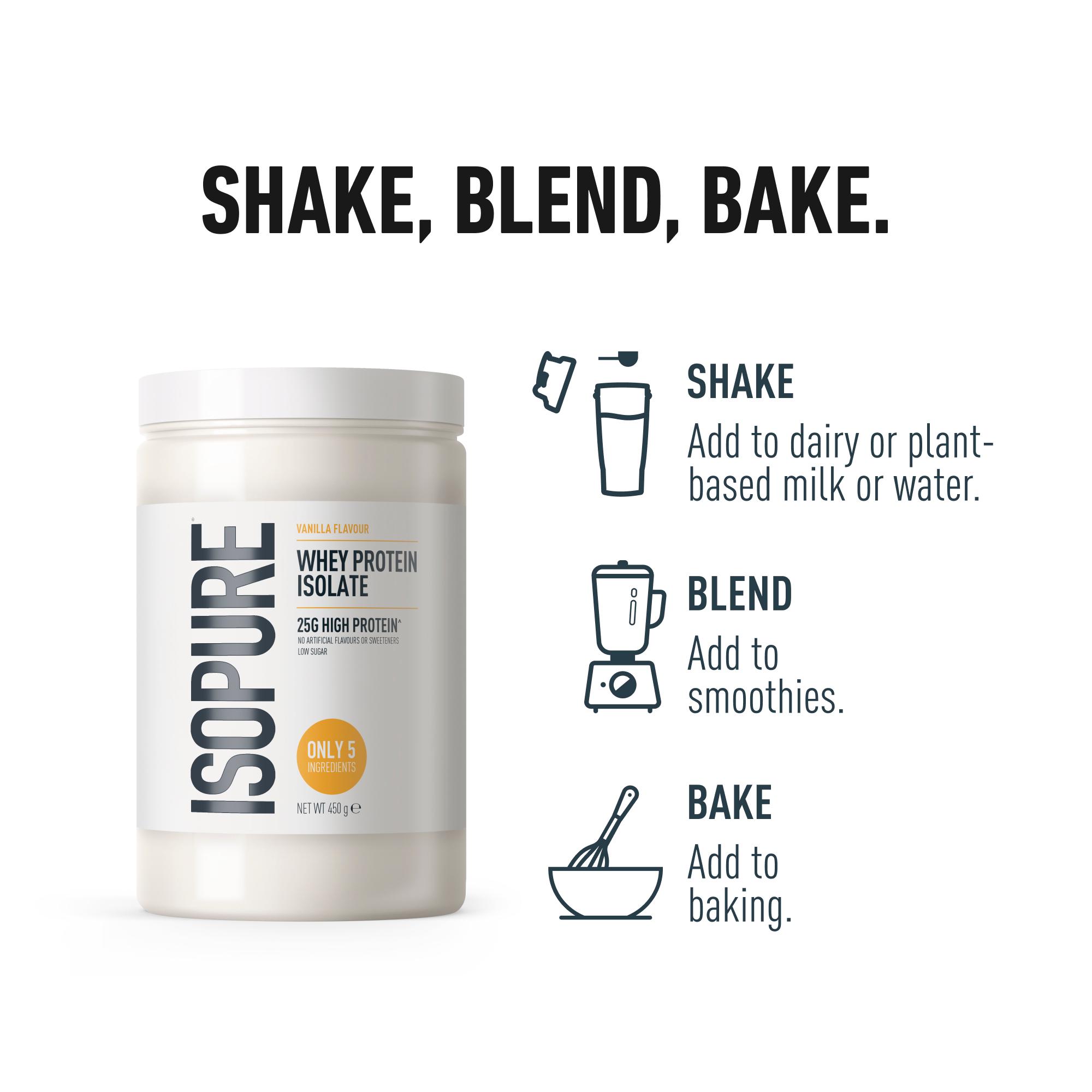 Isopure Whey Protein Isolate Vanilla 450g thumbnail 5