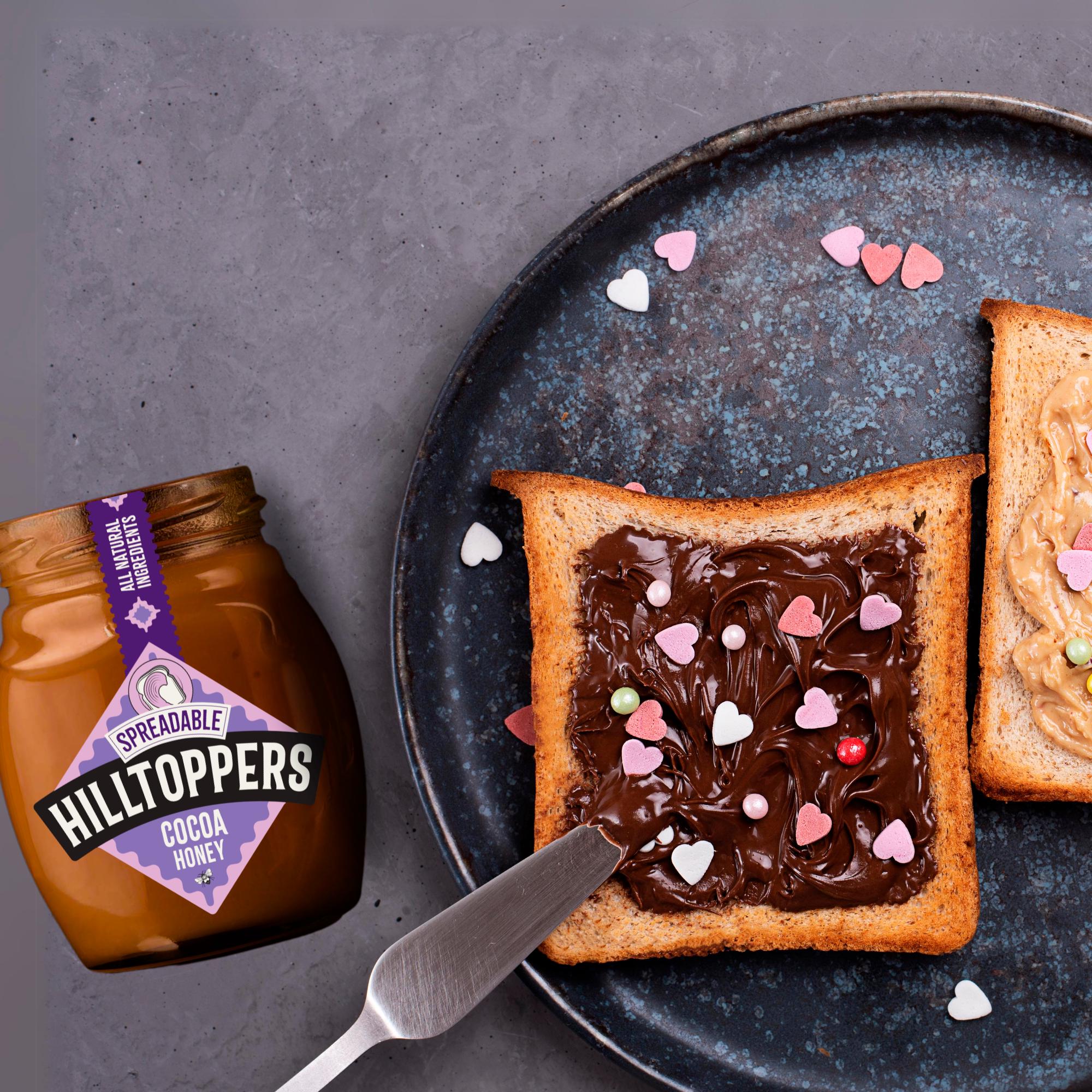 Hilltoppers Spreadable Cocoa Honey 225g thumbnail 6