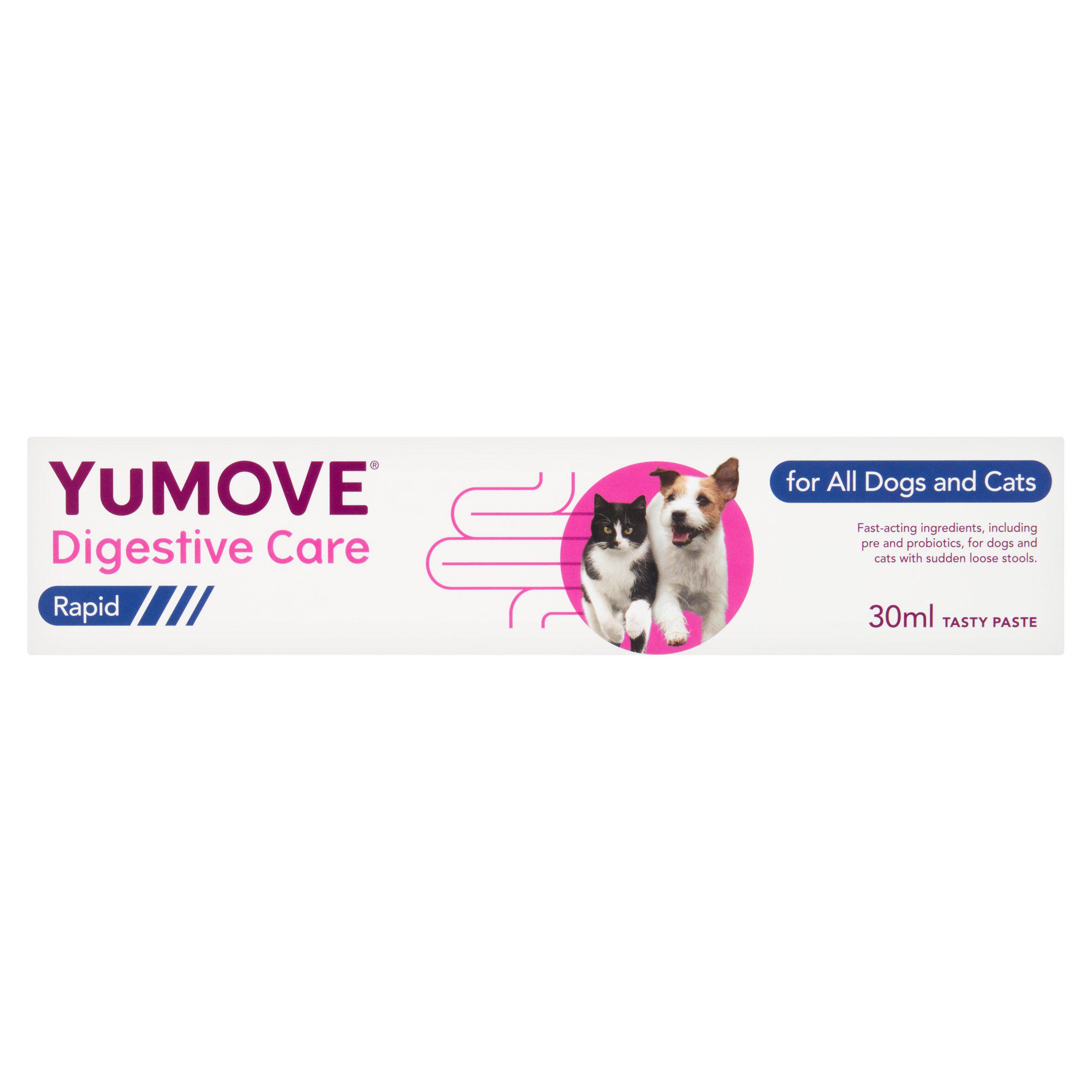 Yumove Digestive Care Rapid for All Dogs & Cats Tasty Paste 30ml