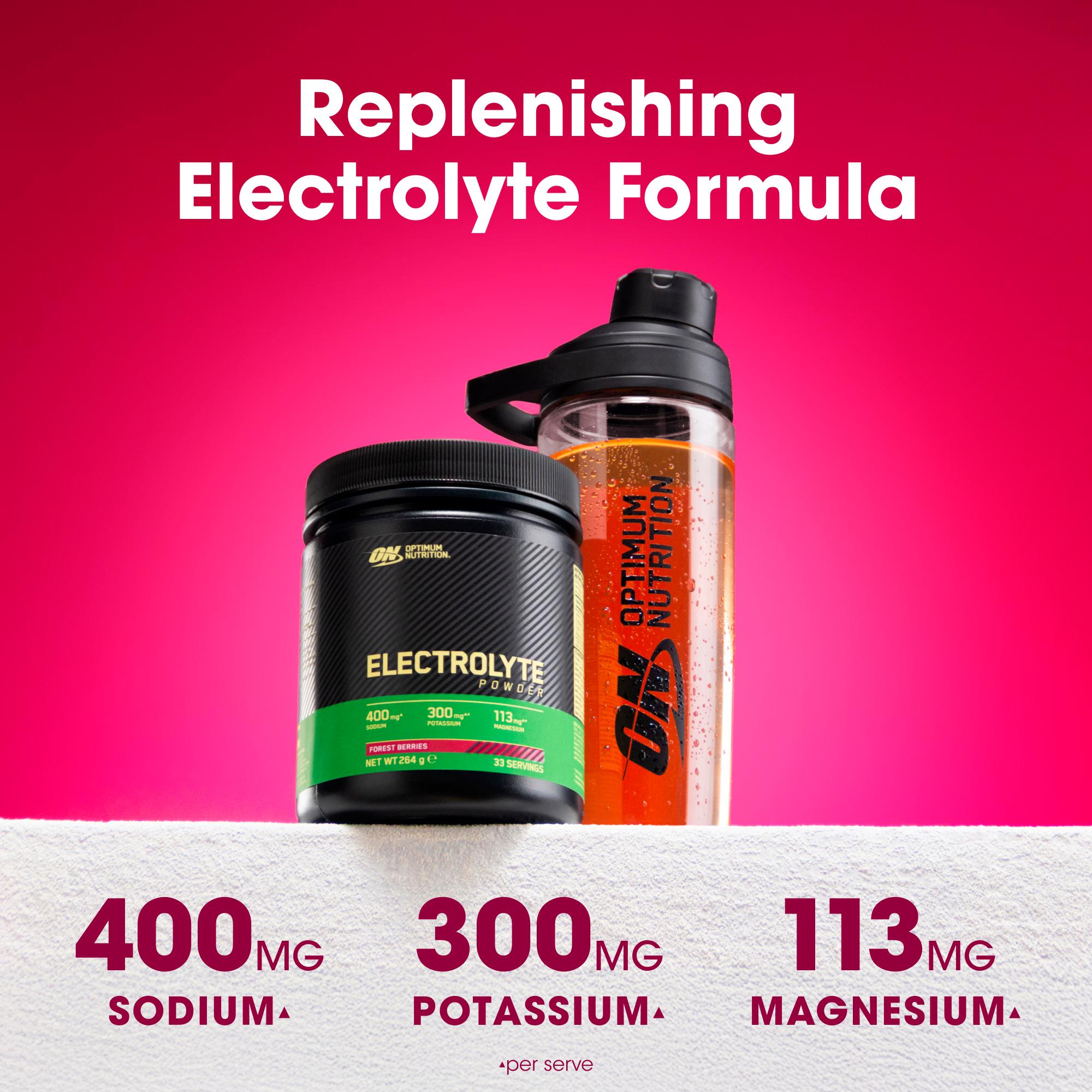 Optimum Nutrition Forest Berries Electrolyte Powder 264g thumbnail 3