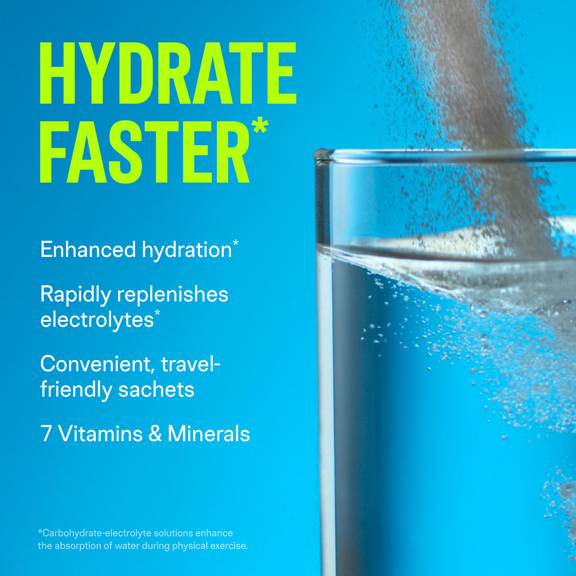 Liquid IV Hydration Multiplier Electrolyte Powder Mix Food Supplement Raspberry Lemonade Sachets x6 thumbnail 4