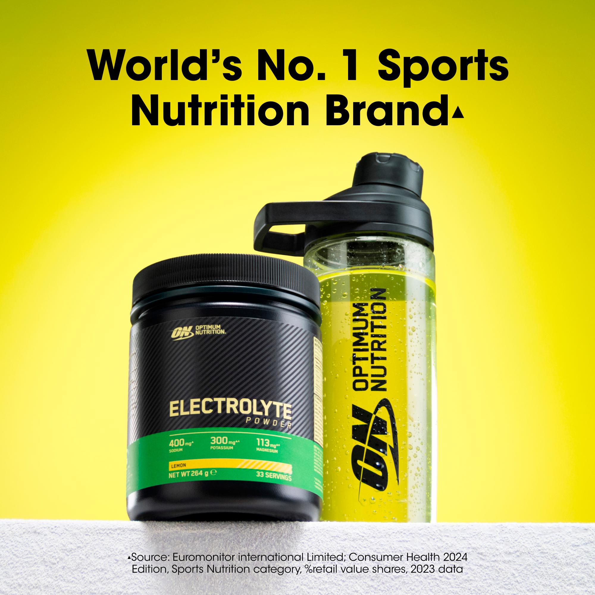 Optimum Nutrition Lemon Electrolyte Powder 264g thumbnail 2