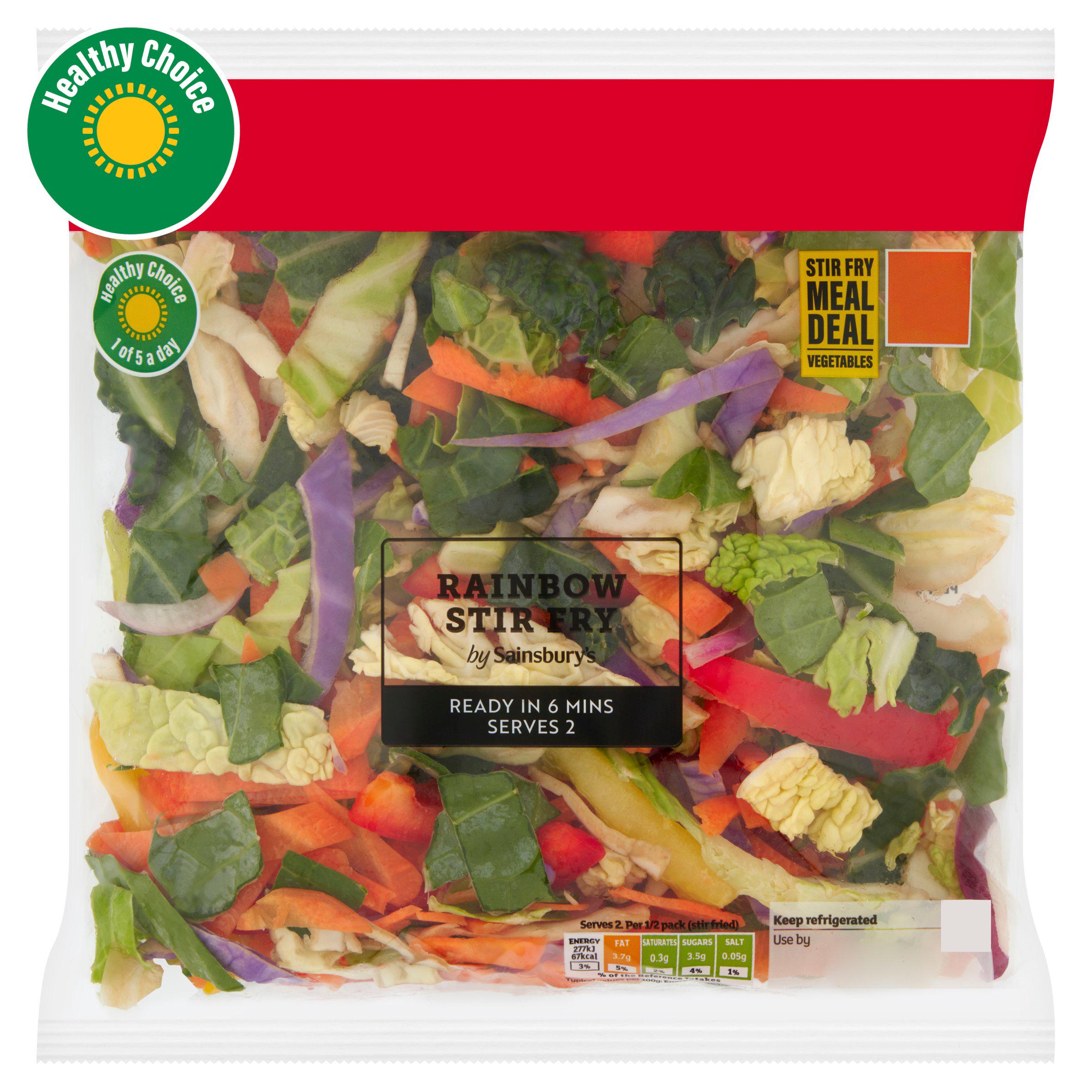 Sainsbury's Rainbow Stir Fry 300g