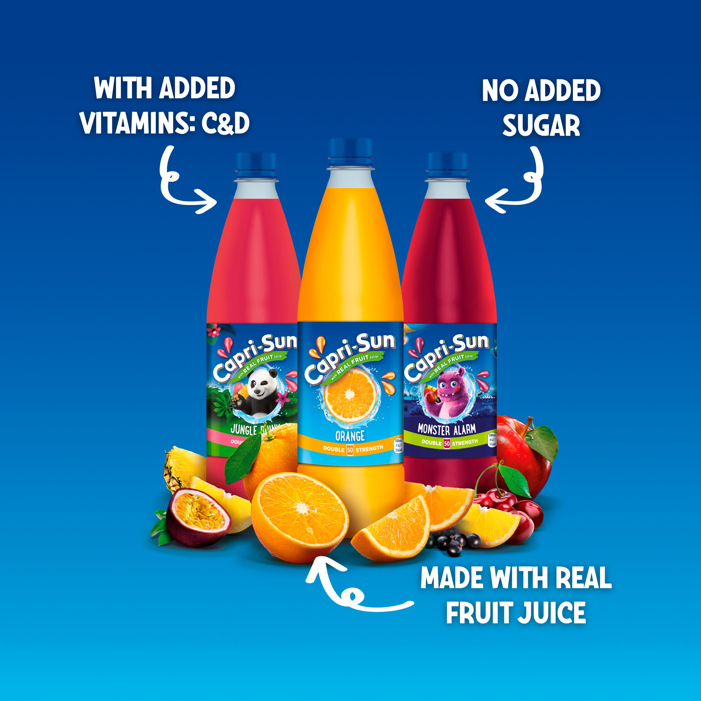 Capri-Sun Double Strength Jungle Squash 1L thumbnail 2