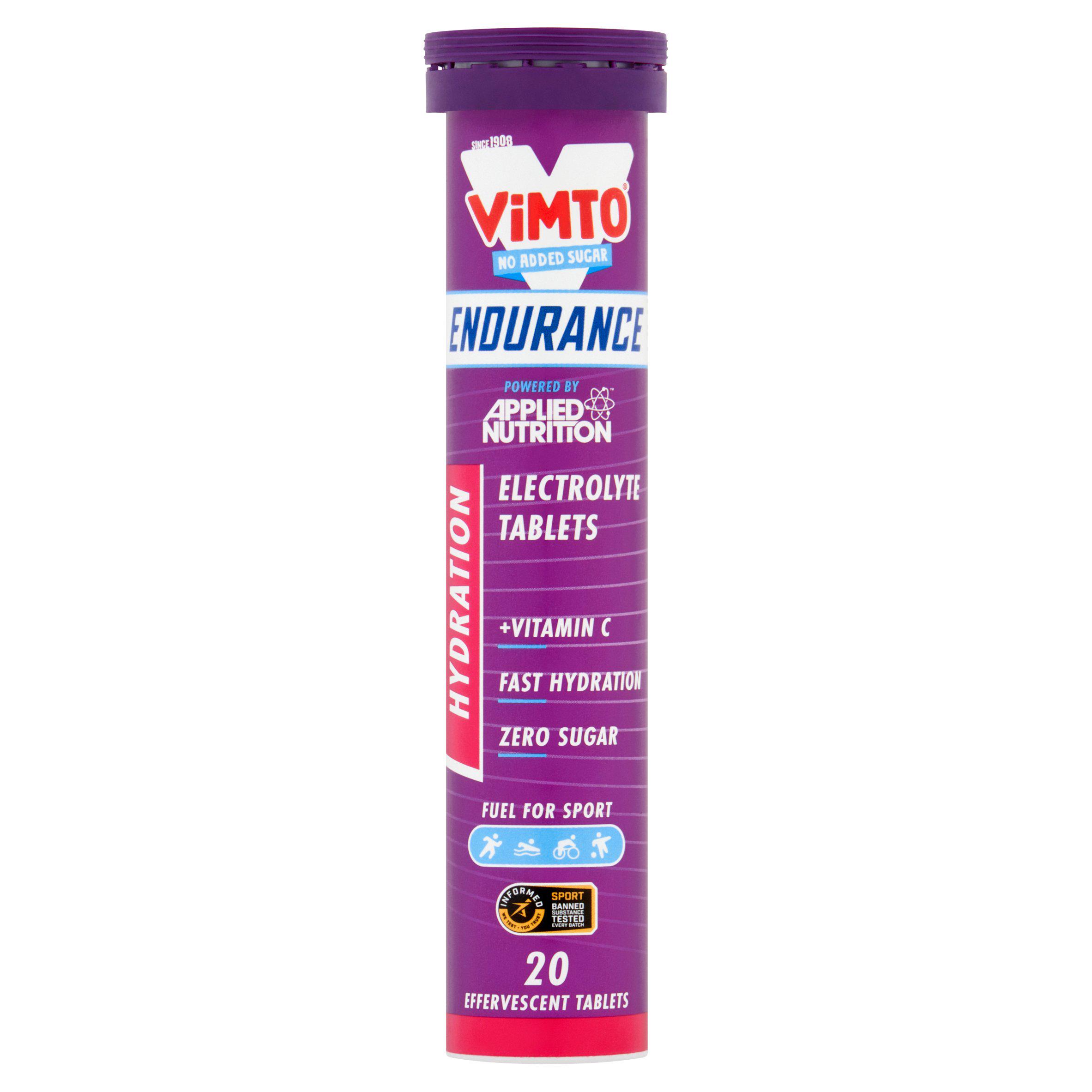 Applied Nutrition Hydration Electrolyte Tablets Vimto 20 x 4g