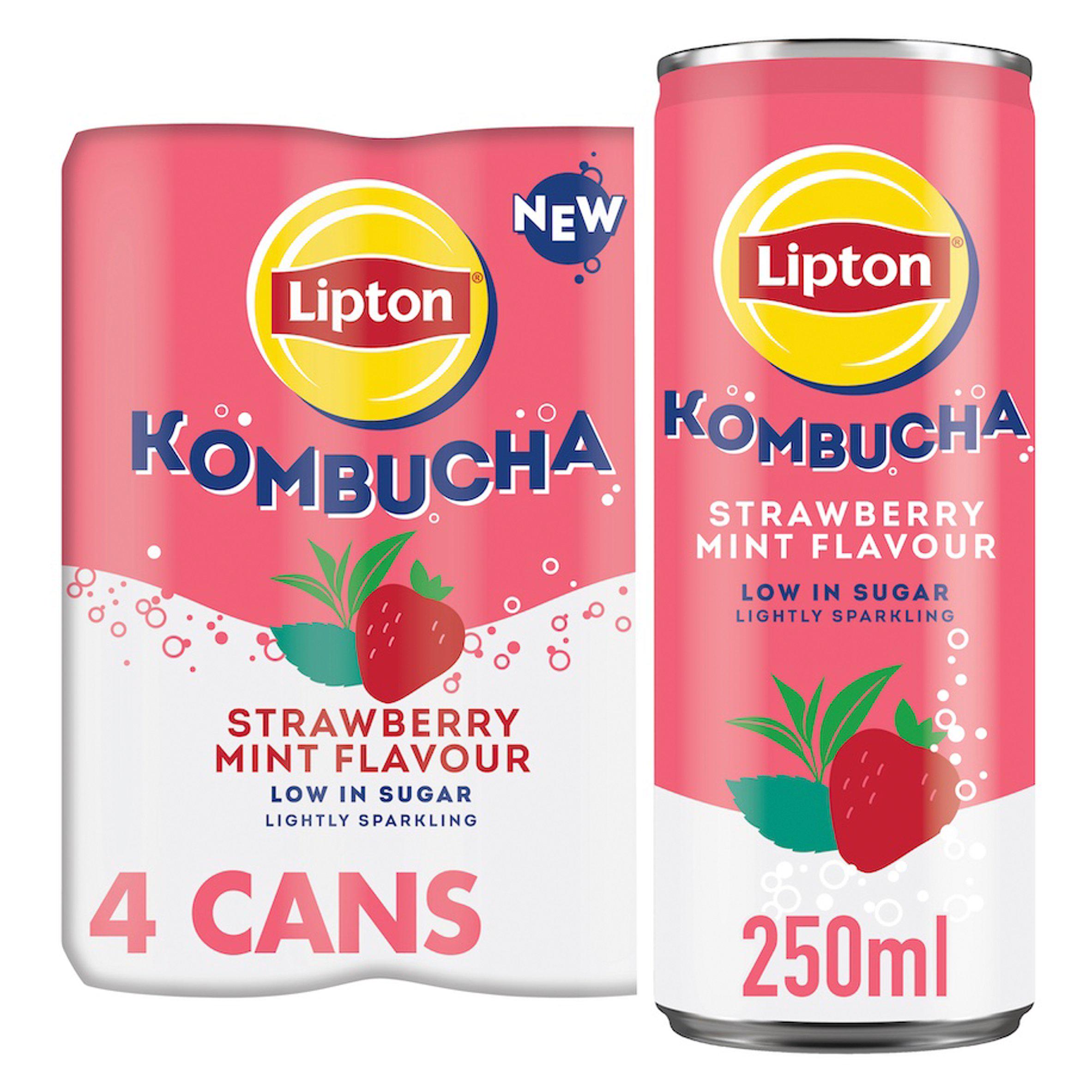 Lipton Strawberry & Mint Kombucha