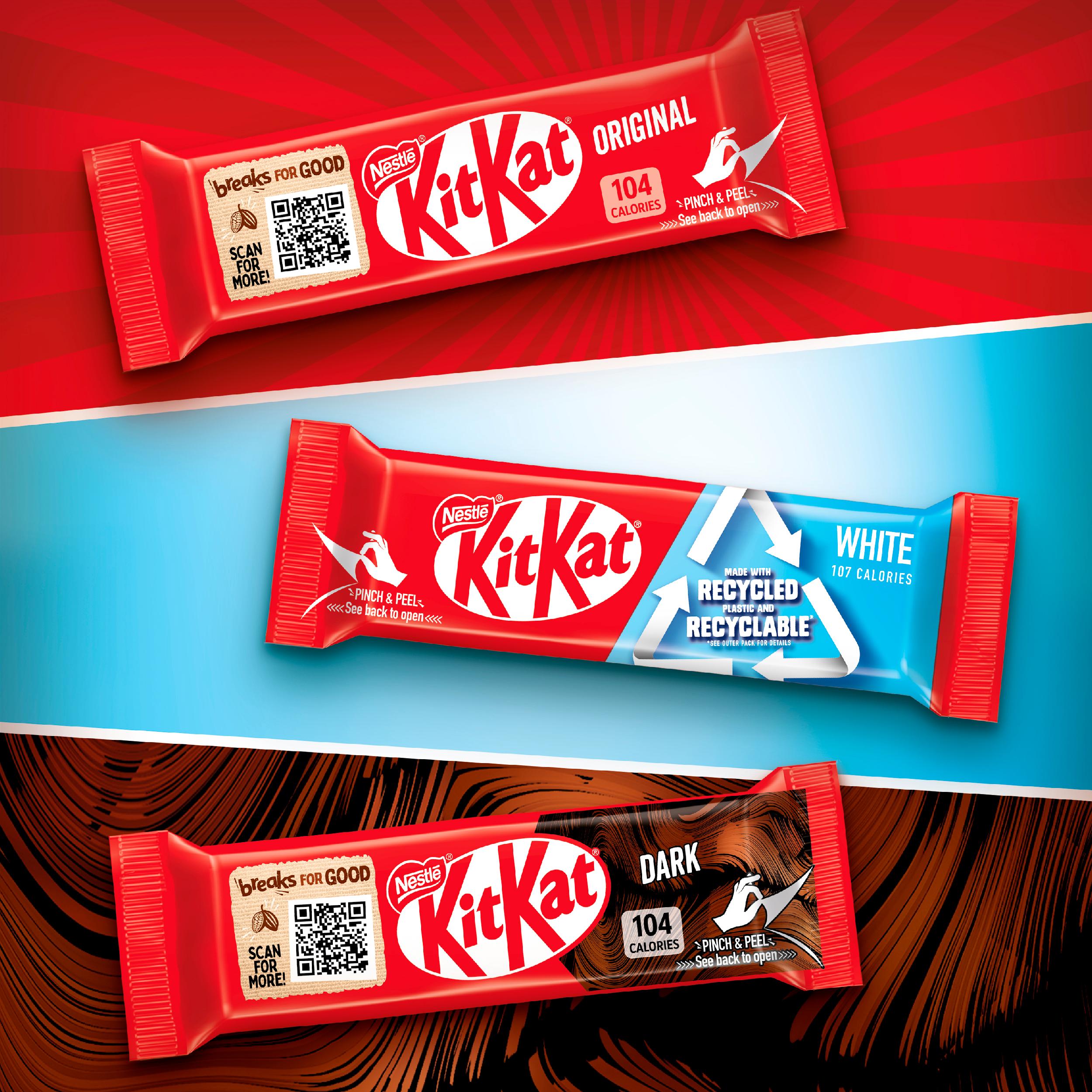 KitKat 2 Finger Milk Chocolate Biscuit Bar Multipack 18 x 20.7g thumbnail 4
