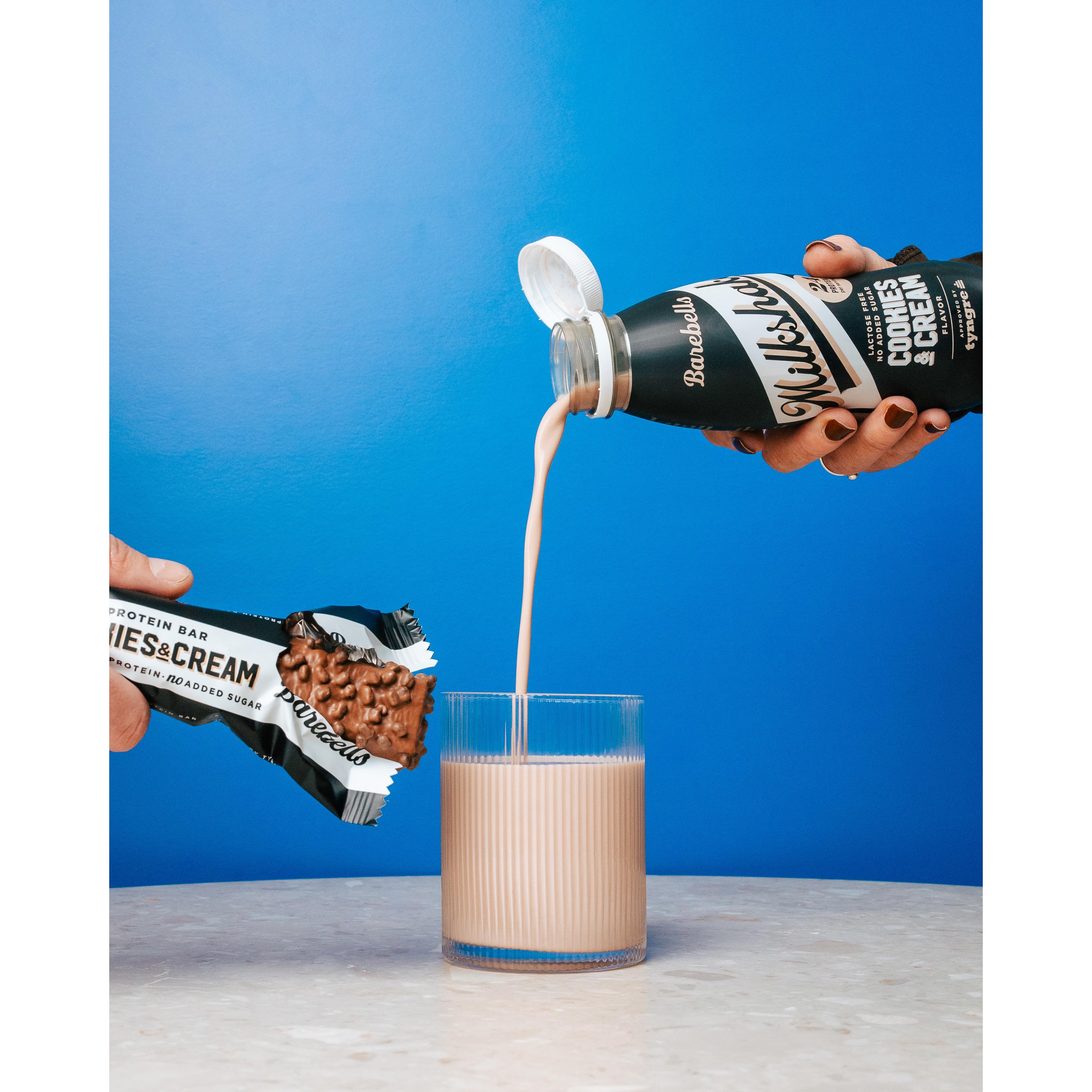 Barebells Cookies & Cream Flavor Milkshake 330ml thumbnail 5