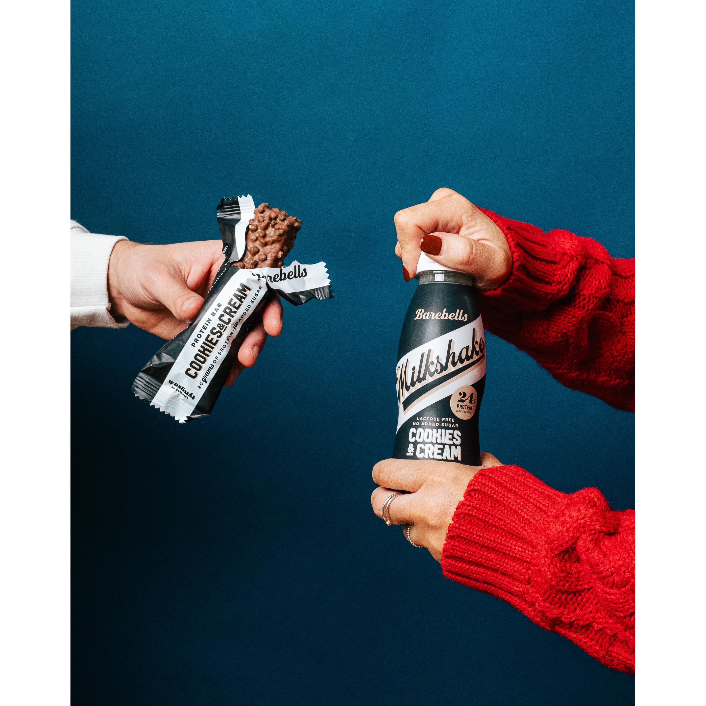 Barebells Cookies & Cream Flavor Milkshake 330ml thumbnail 6
