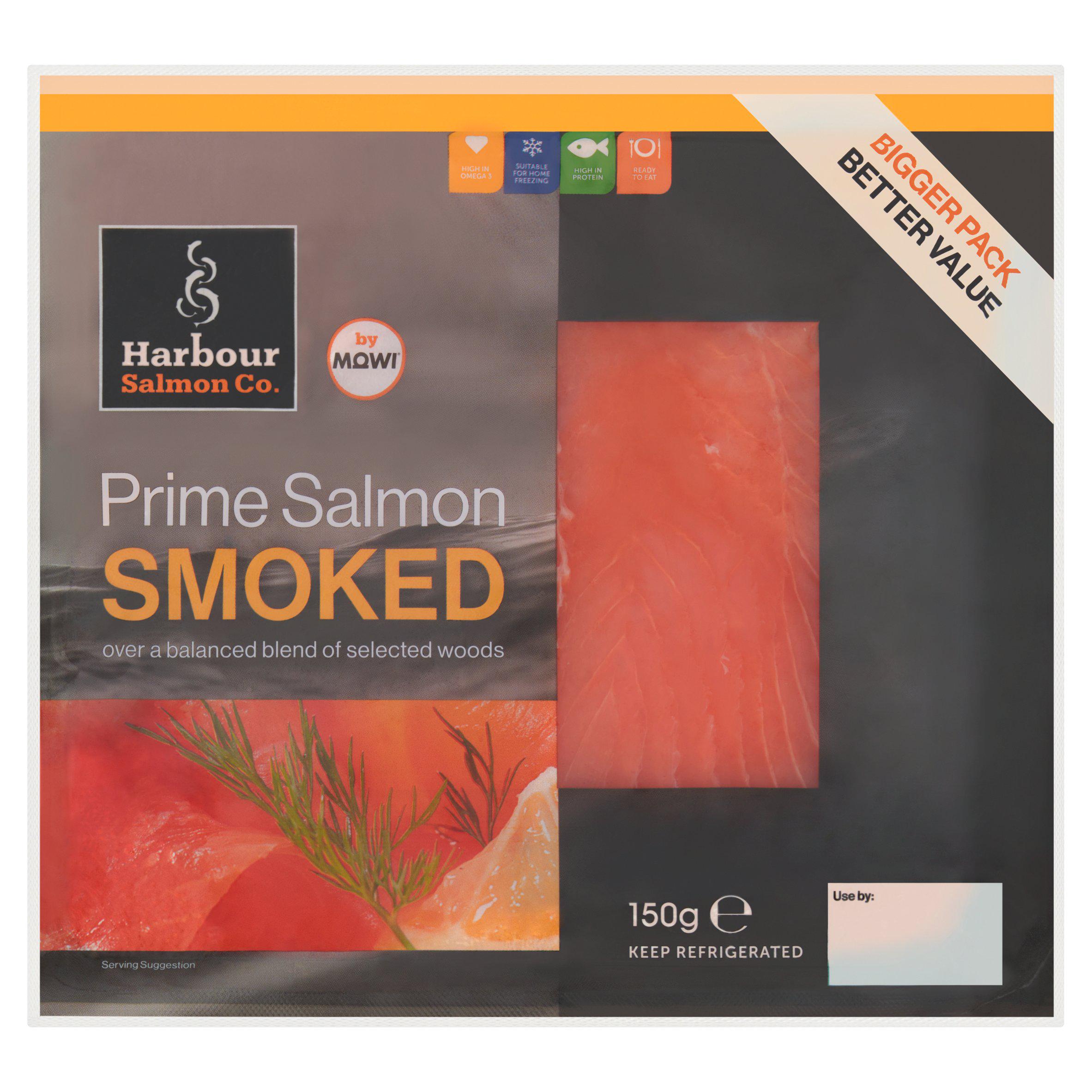 Harbour Salmon Co Prime Smoked Salmon 150g