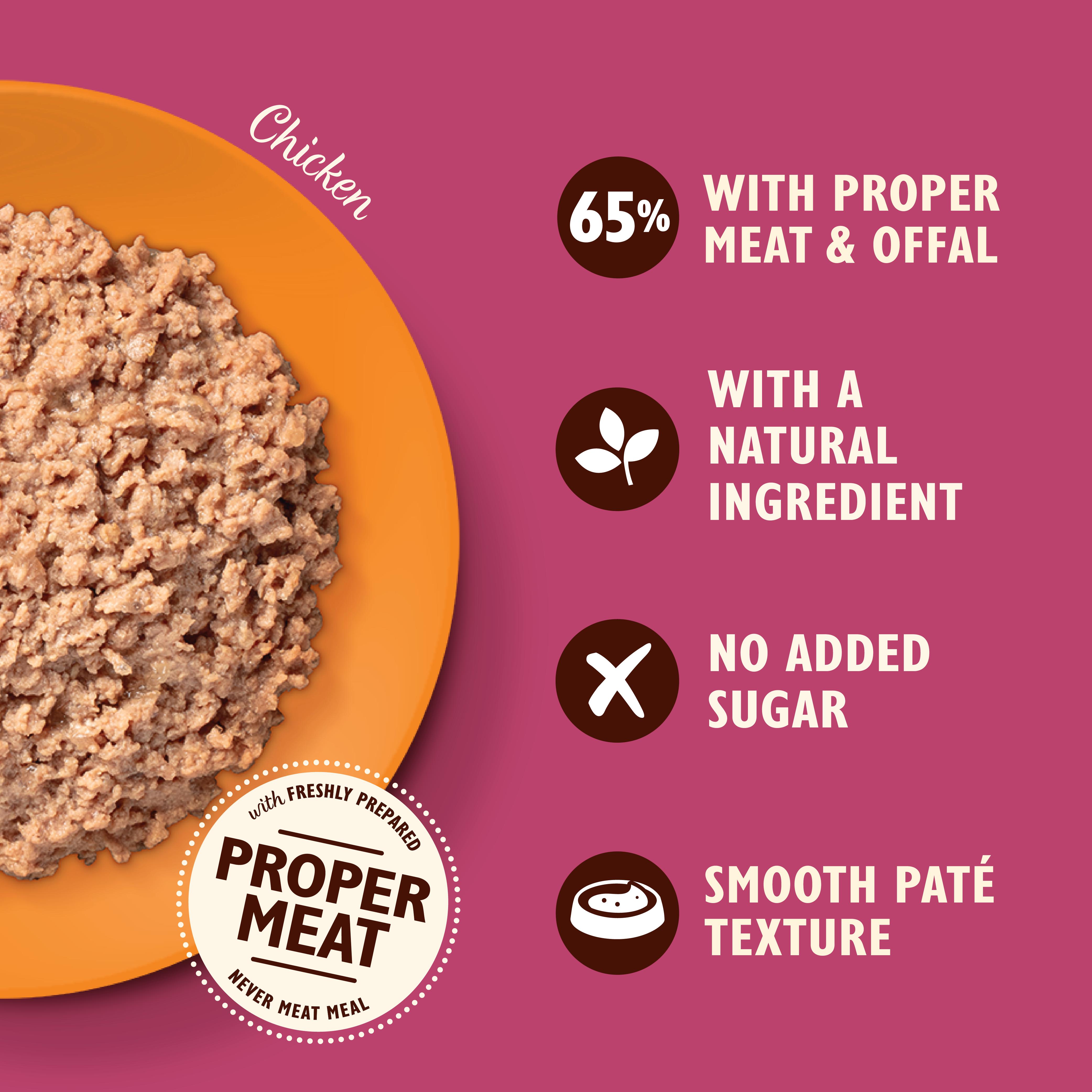 Lilys Kitchen Smooth Pate Multipack Complete Adult Cat Food 4 x 85g thumbnail 3