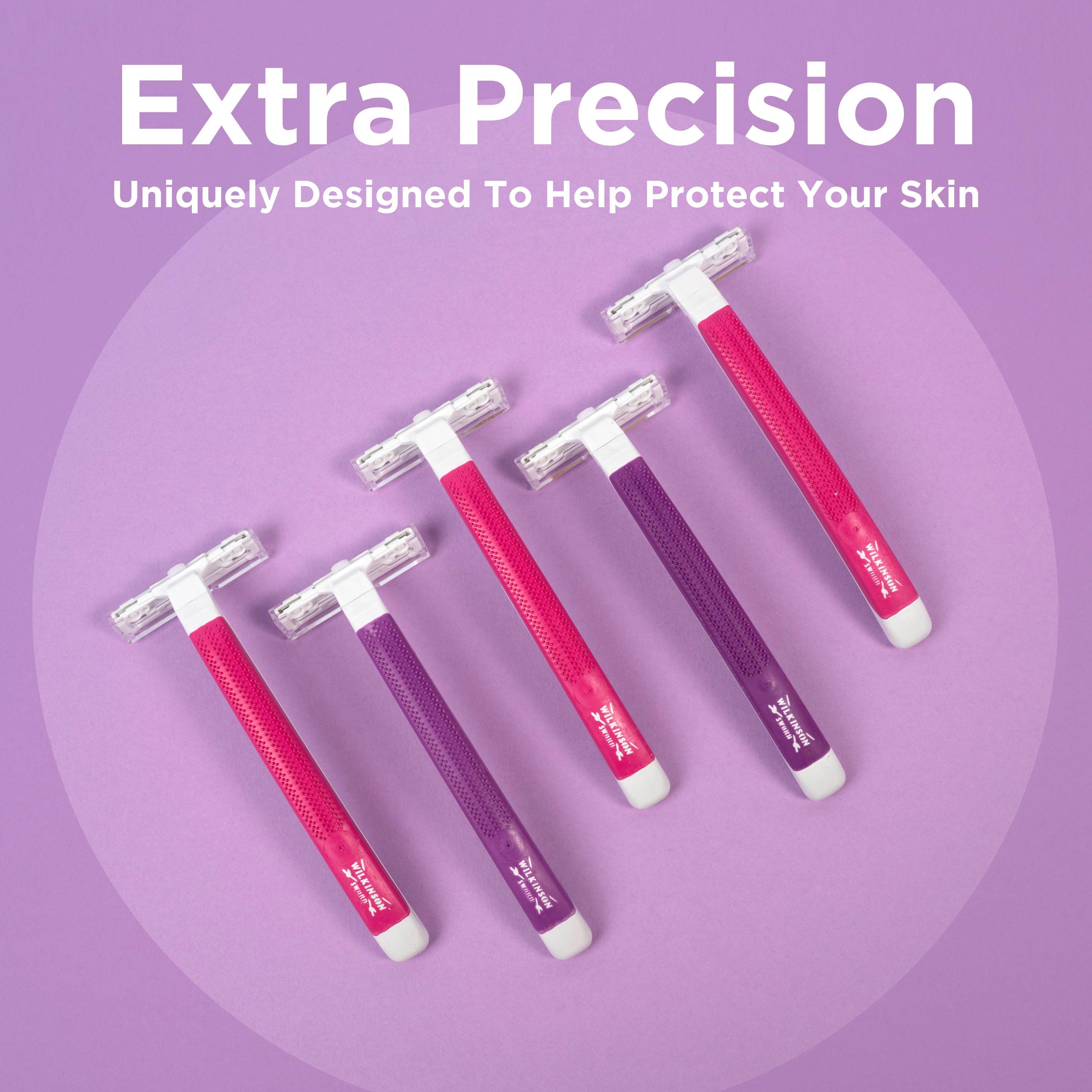 Wilkinson Sword My Intuition Essentials Extra 2 Women's Disposable Razors x10 thumbnail 2