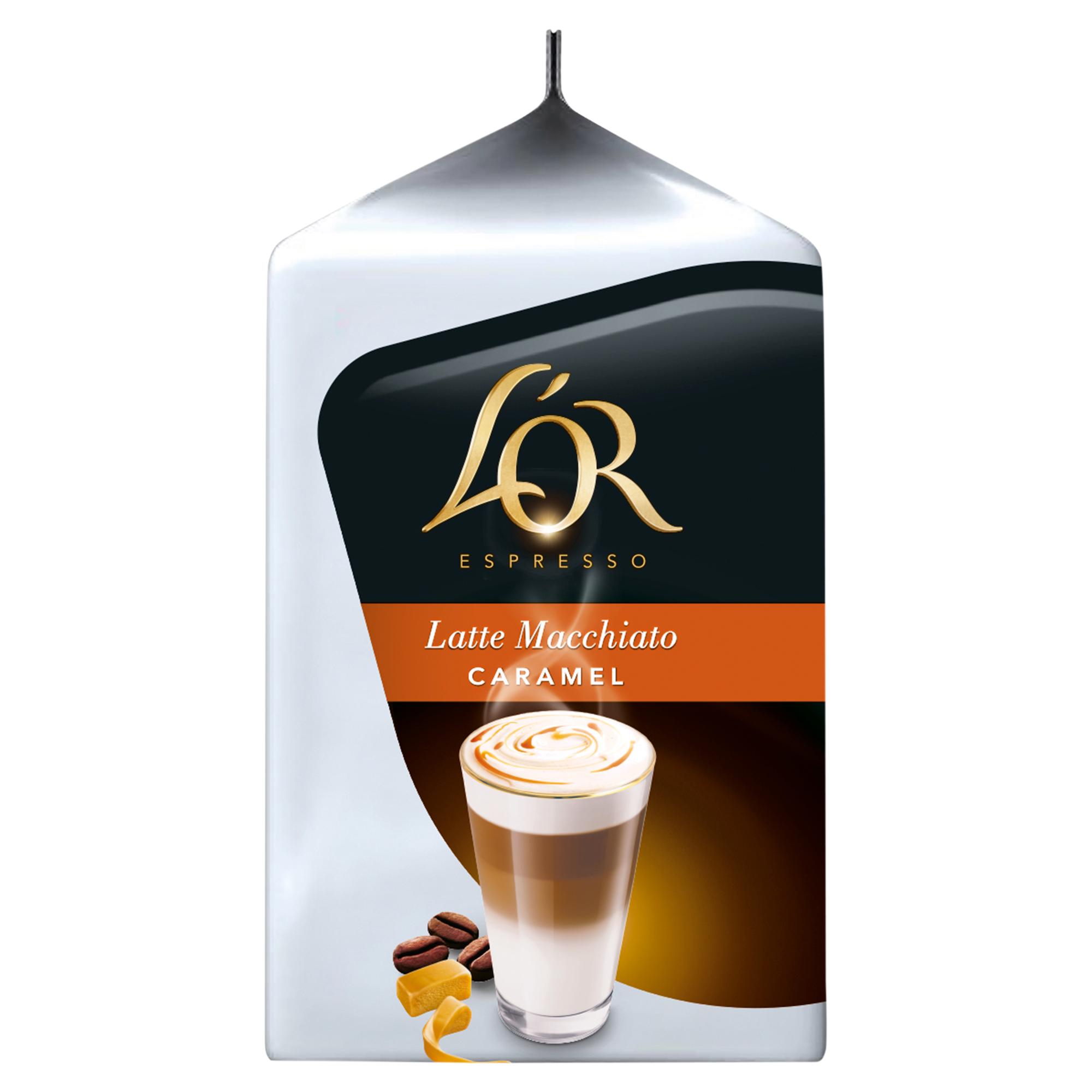 Tassimo L'OR Caramel Latte Macchiato Coffee Pods x7 thumbnail 2