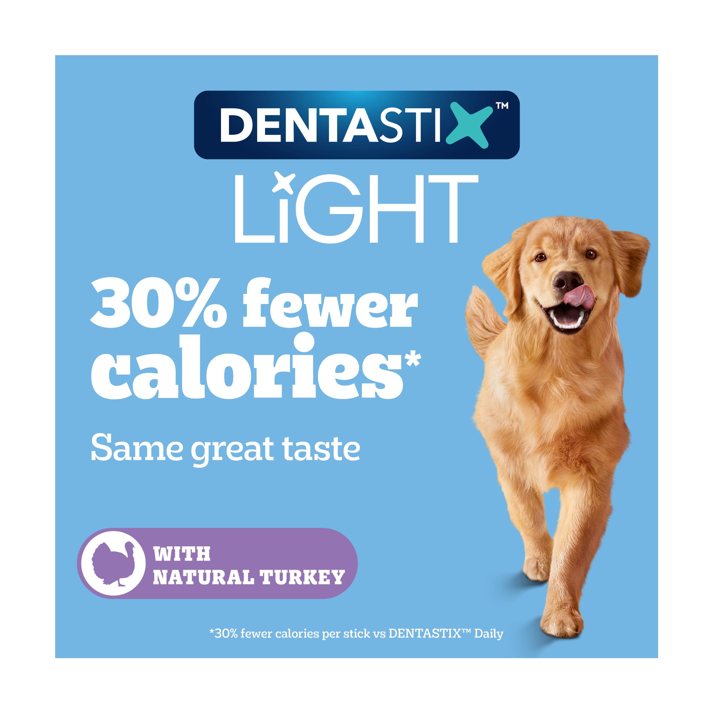 Pedigree Dentastix Light Sticks Dental Chews Large Dog Treats x4 thumbnail 2