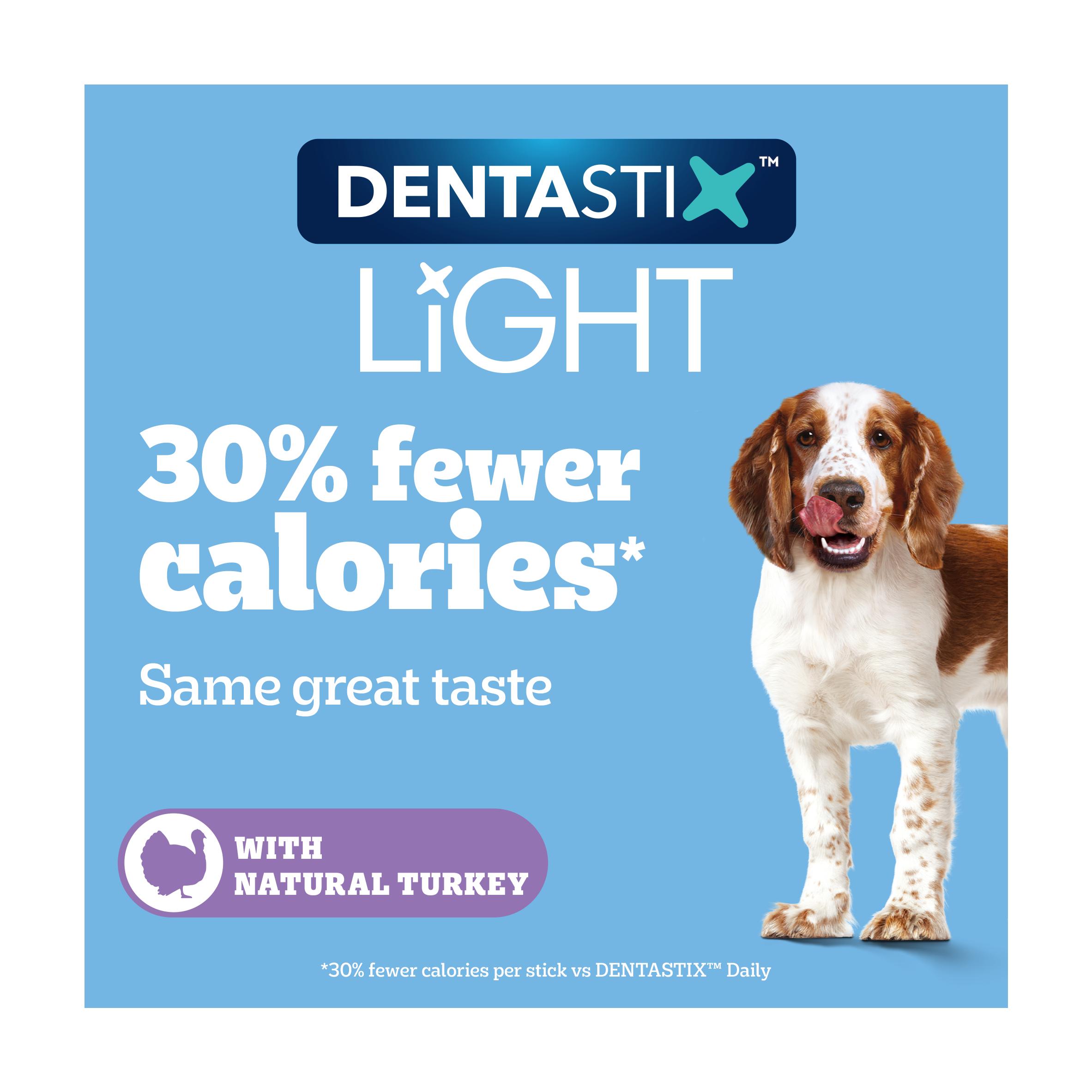 Pedigree Dentastix Light Sticks Dental Chews Medium Dog Treats x5 thumbnail 2