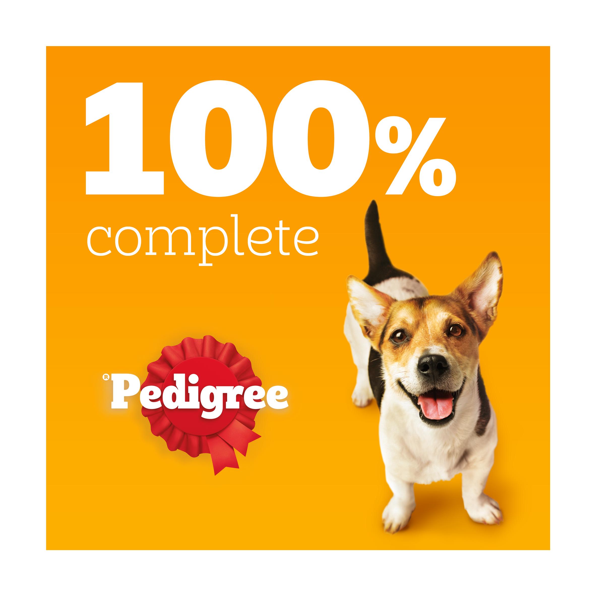 Pedigree Complete Adult Small Dog Dry Poultry & Vegetables 1.4kg thumbnail 5
