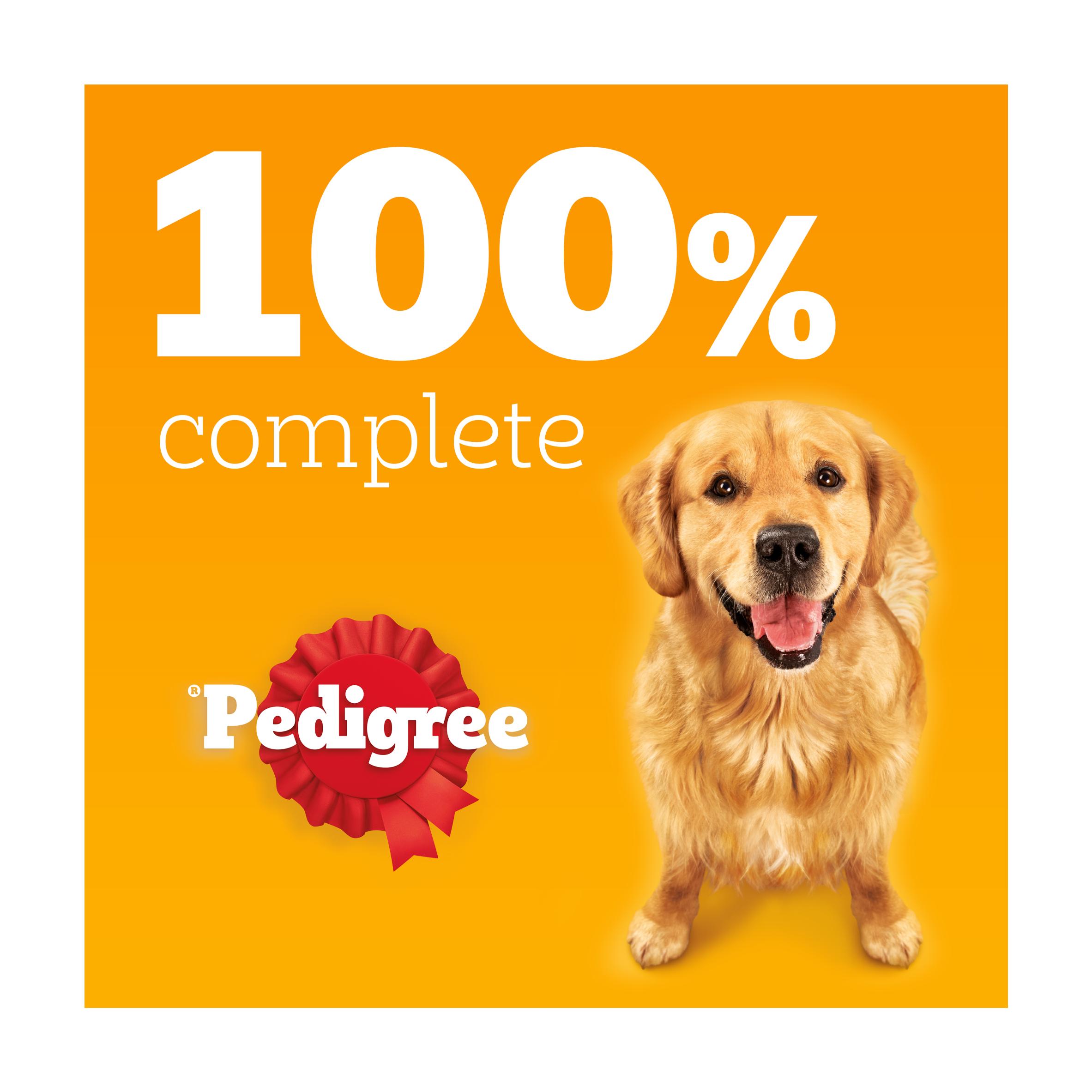 Pedigree Complete Adult Dry Dog Food Poultry & Vegetables 1.4kg thumbnail 5