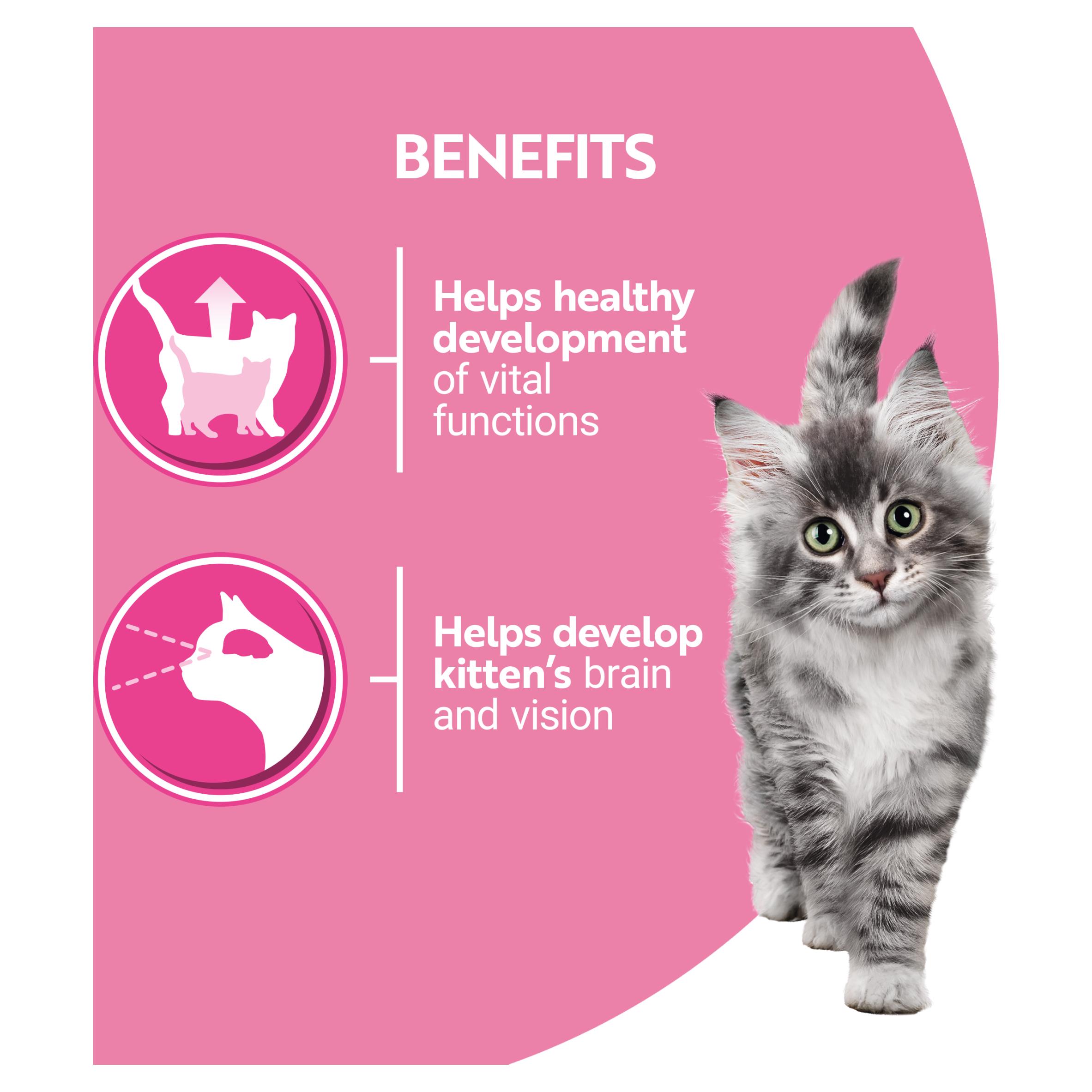 Purina One Kitten 1-12 Months Cat Food 8 x 85g thumbnail 2