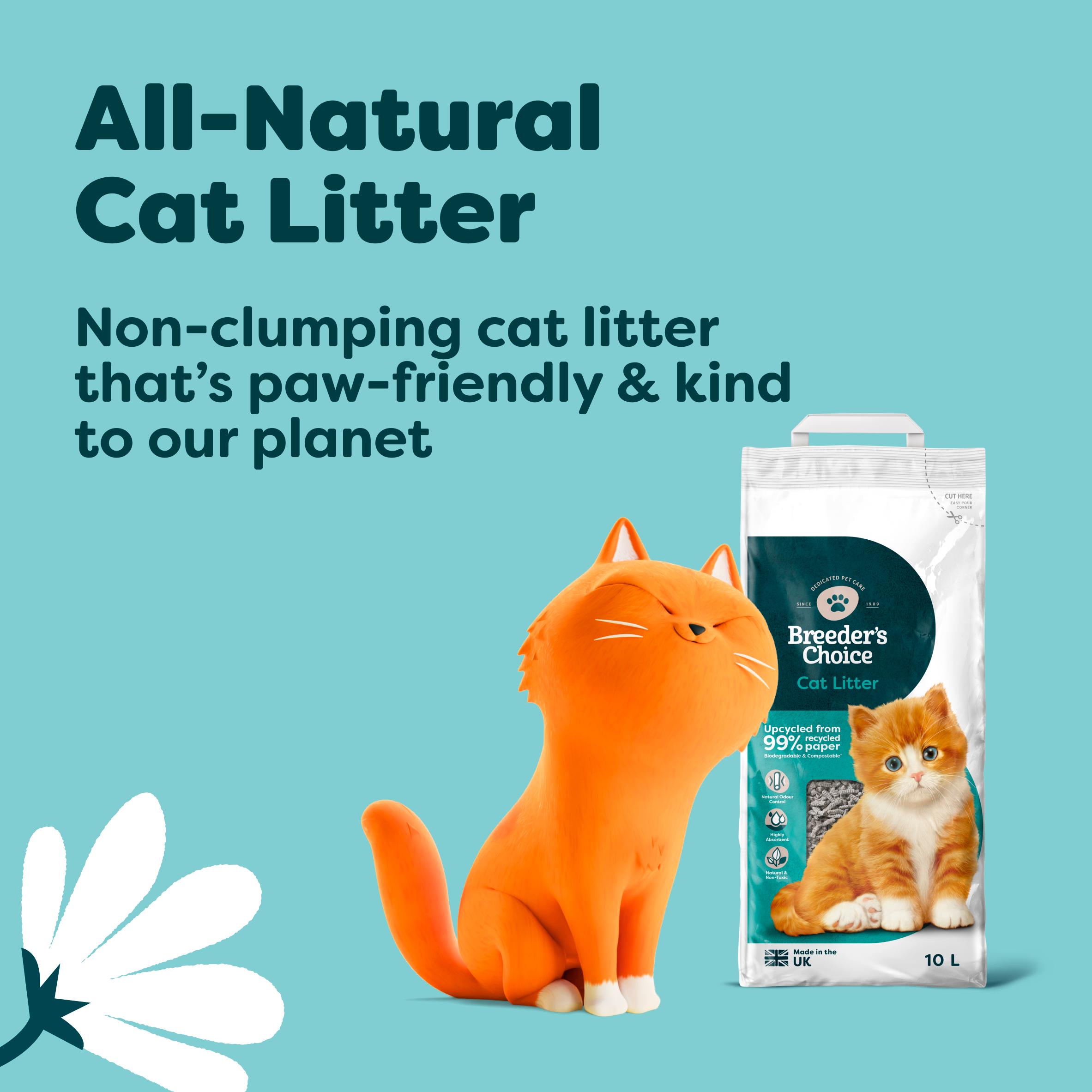 Breeder's Choice Paper Cat Litter 10L thumbnail 2