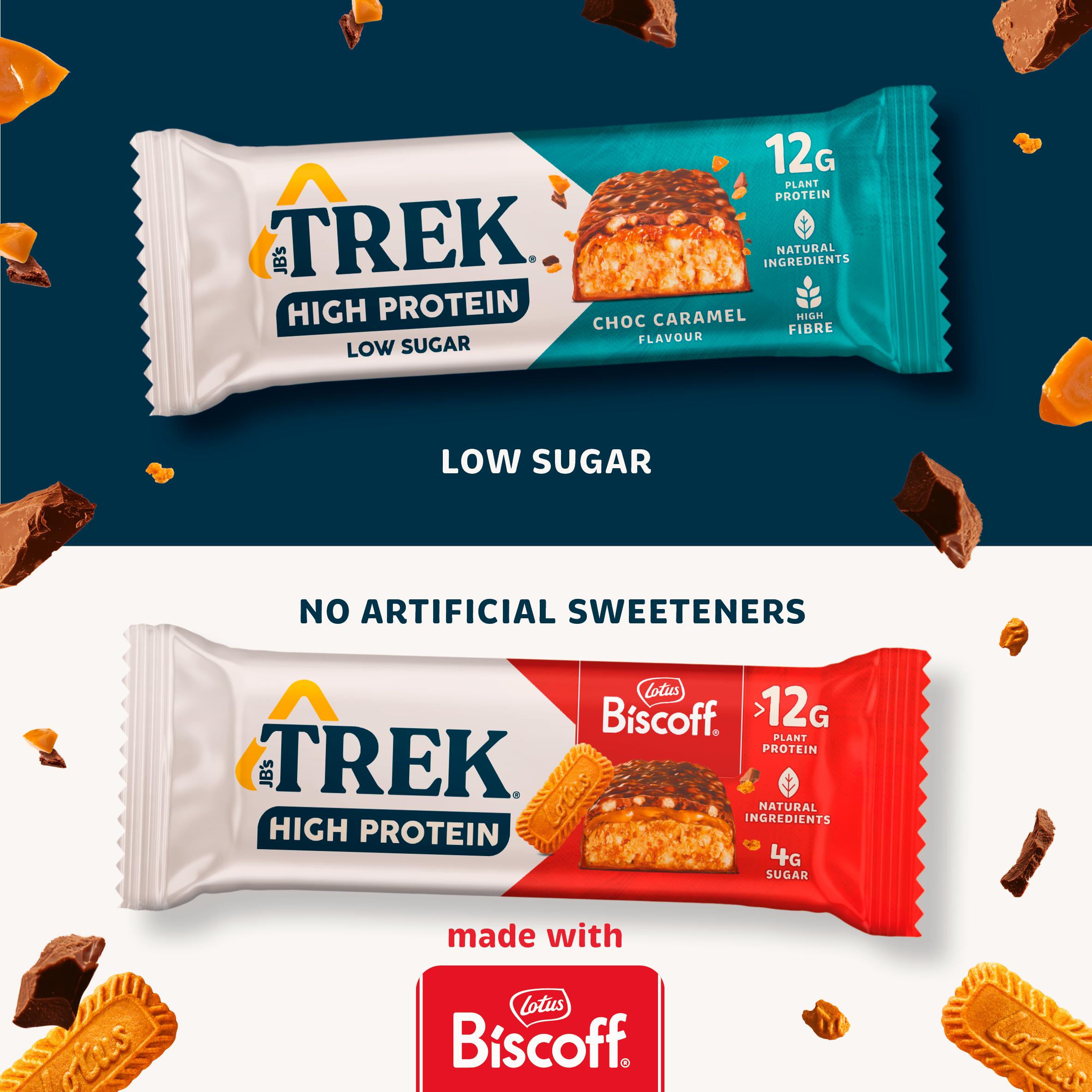 Trek High Protein Low Sugar Biscoff 44g thumbnail 4