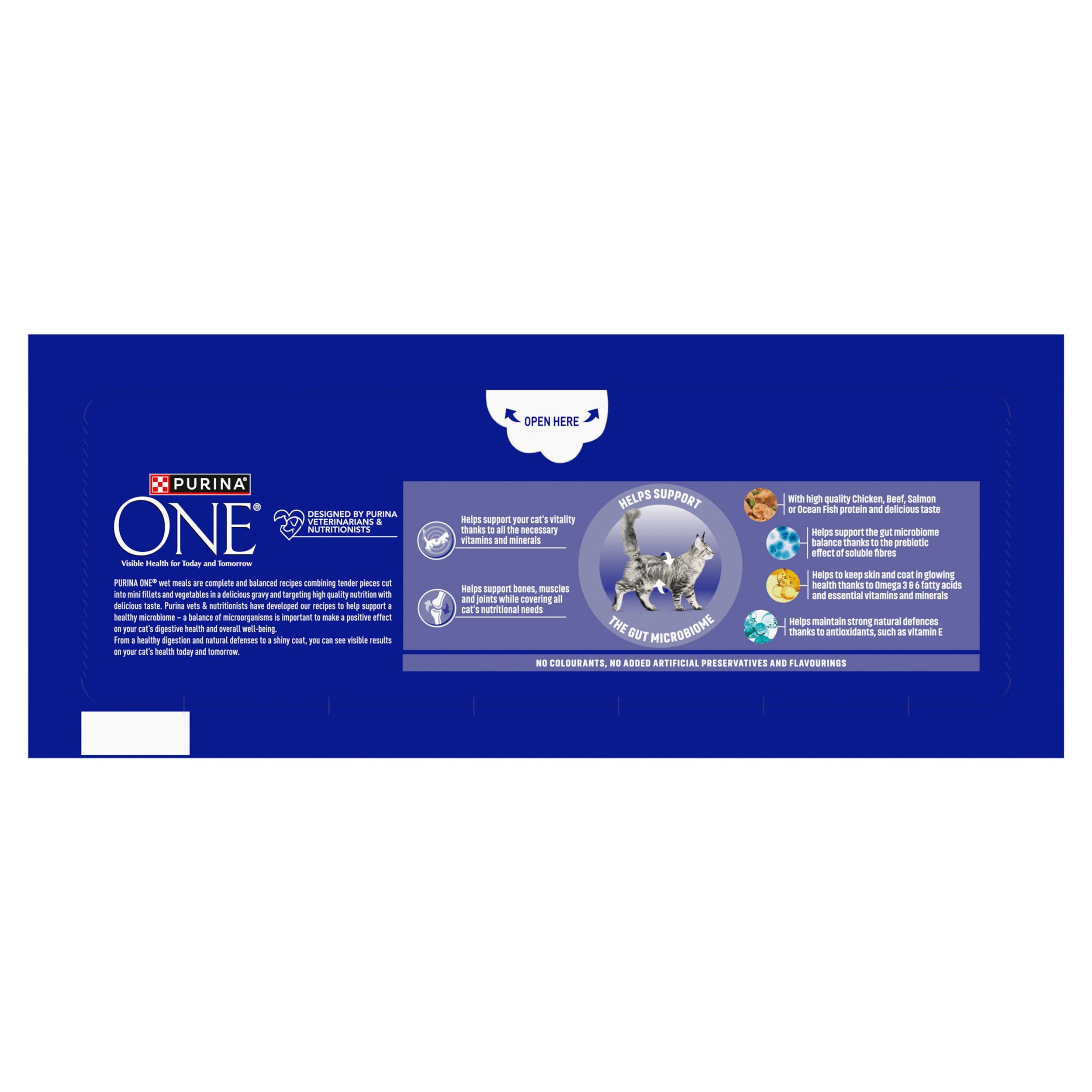 Purina One Senior 7+ Cat Food 40 x 85g thumbnail 3
