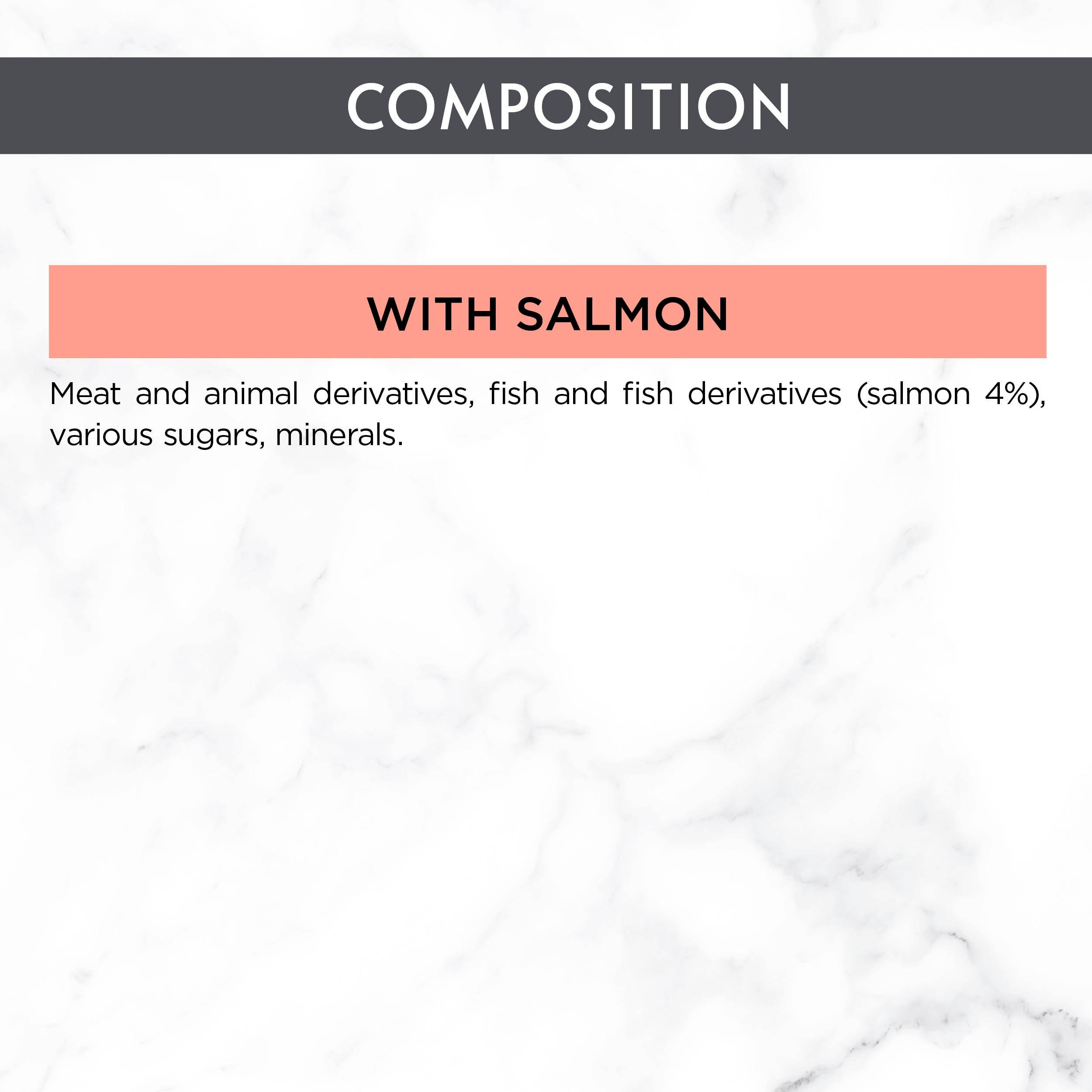 Gourmet Revelations Fine Cuts in Jelly Salmon Wet Cat Food 4 x 57g thumbnail 5