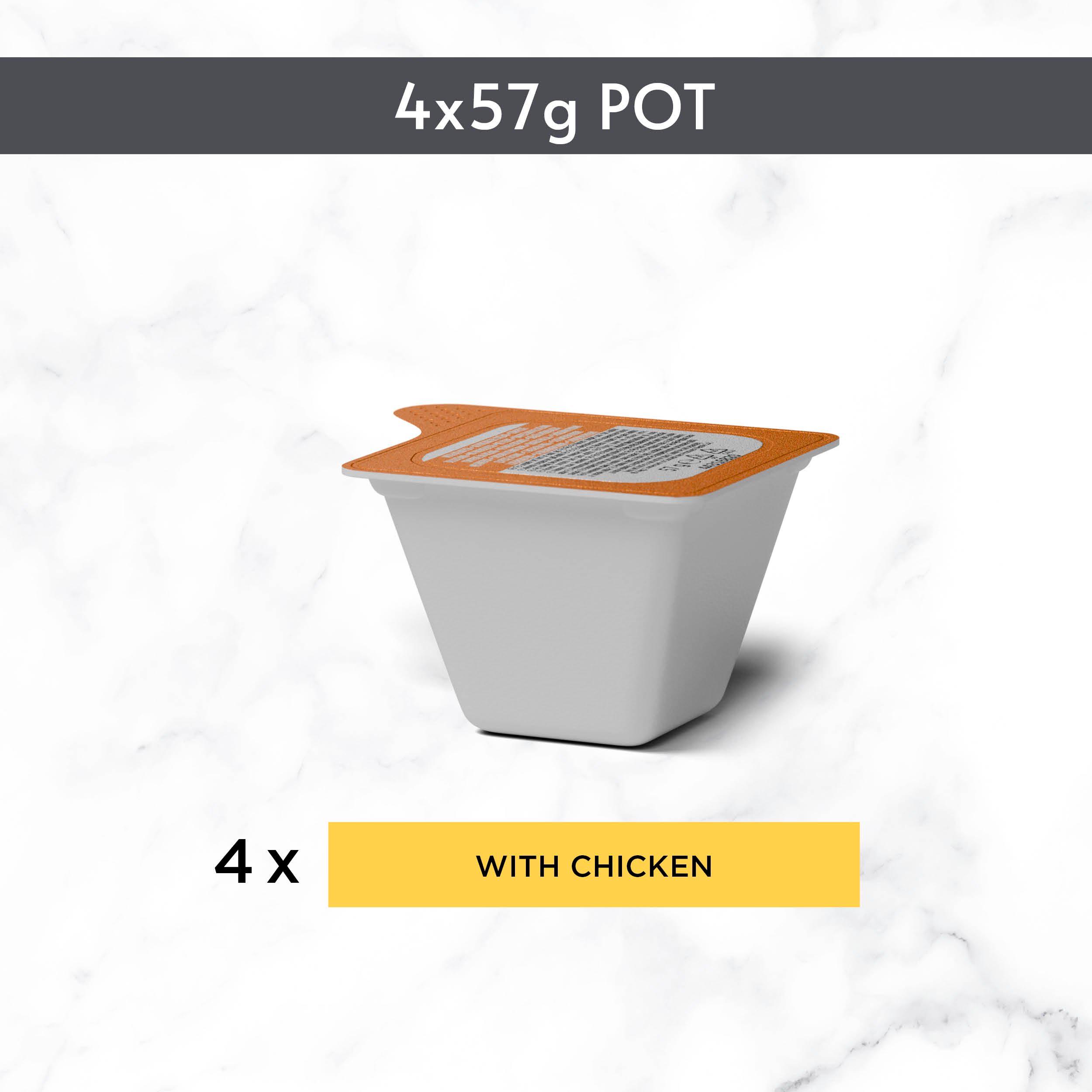 Gourmet Revelations Fine Cuts in Jelly Chicken Wet Cat Food 4 x 57g thumbnail 4