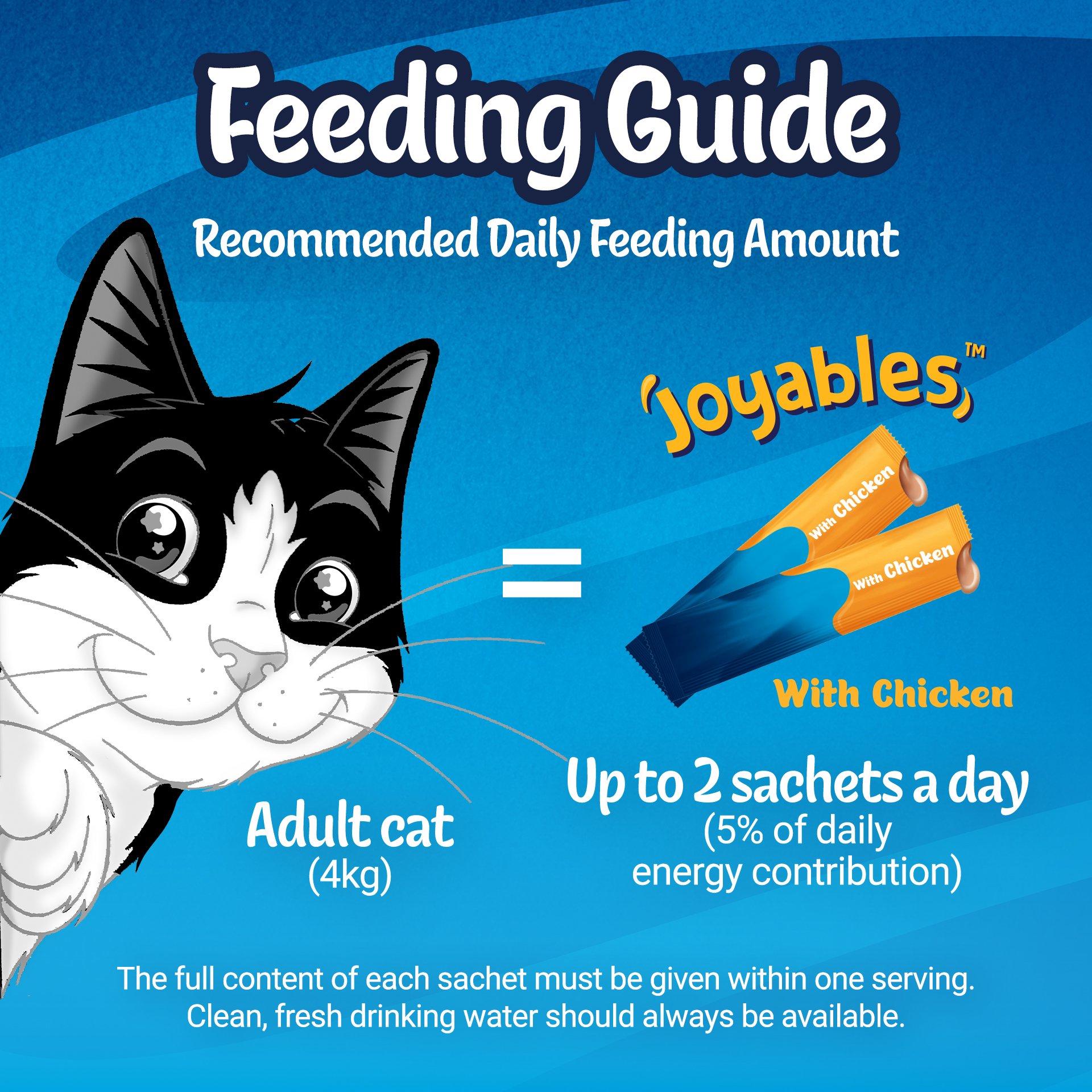 Felix Joyables Liquid with Chicken Cat Treat 4 x 10g thumbnail 5